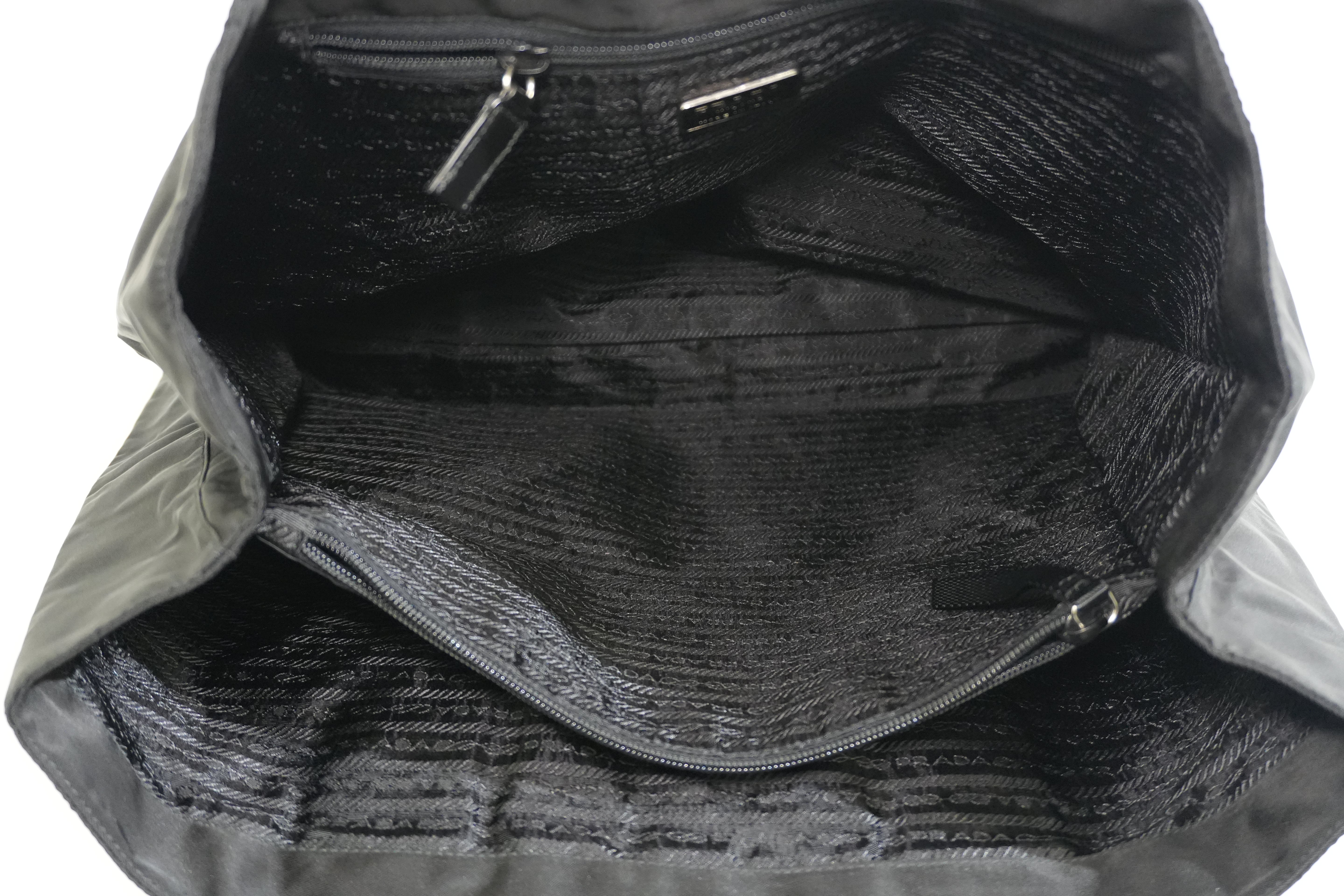Pre-owned Prada Travel Bag Black