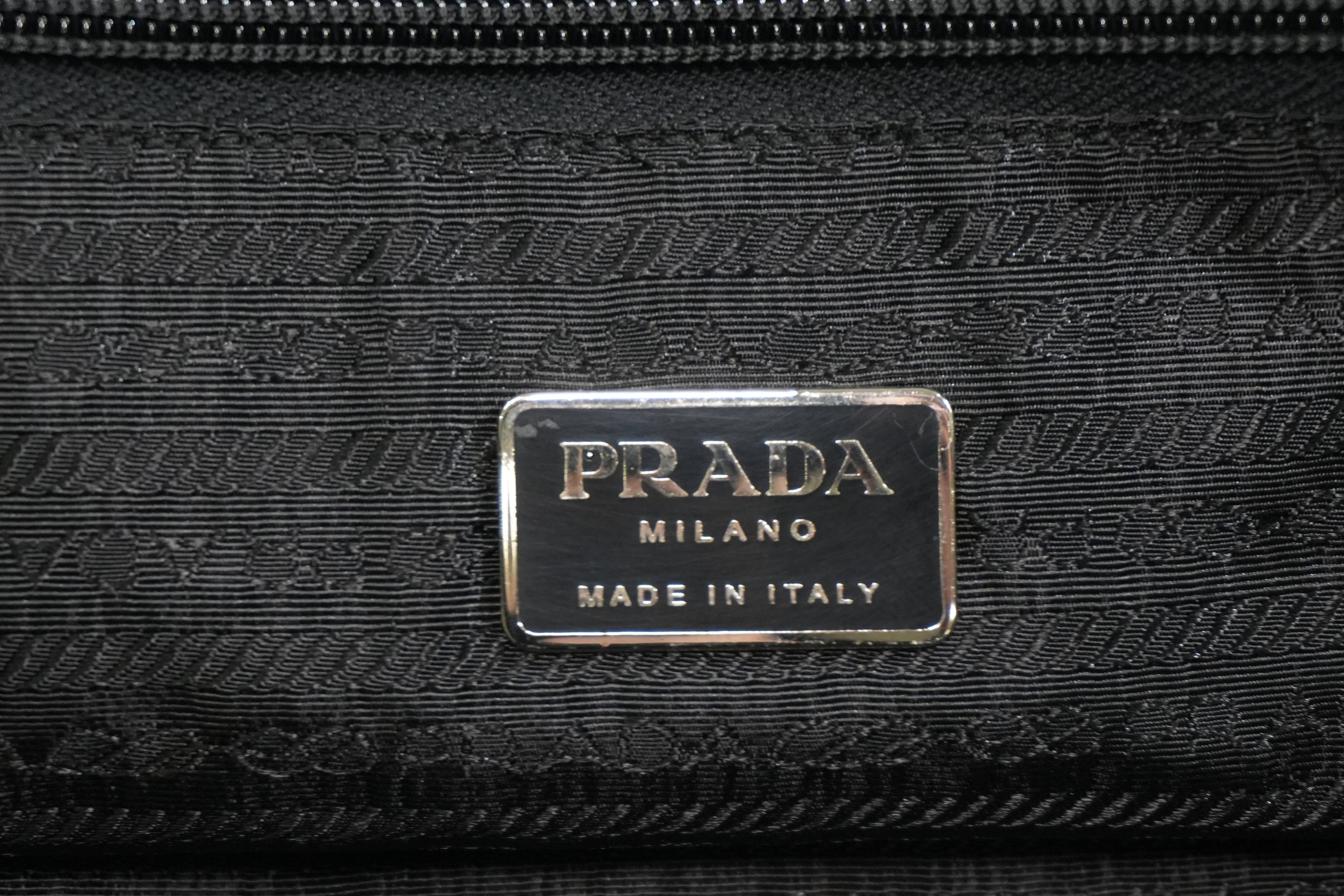 Pre-owned Prada Travel Bag Black