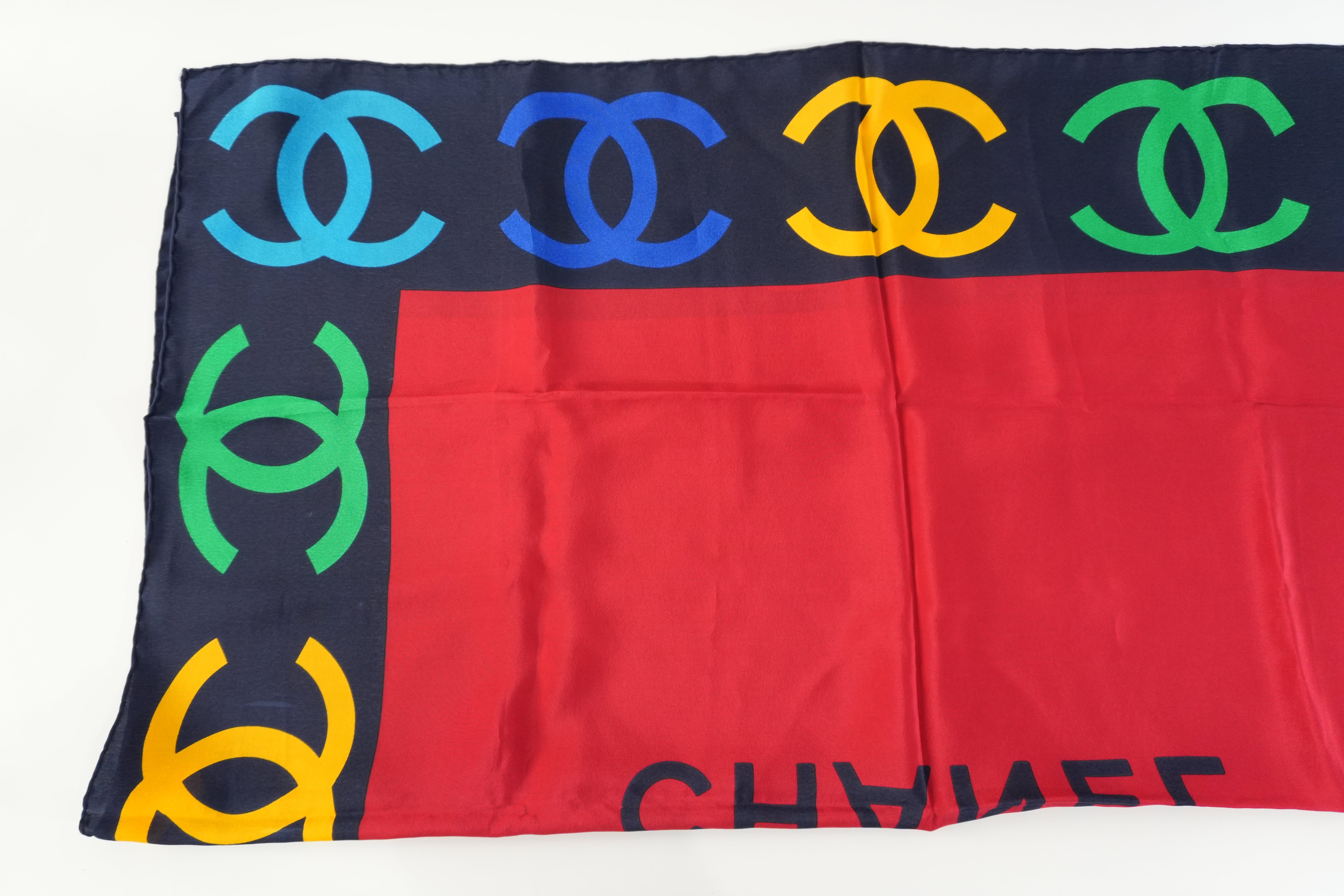 Pre-owned Chanel Scarf Multicolor