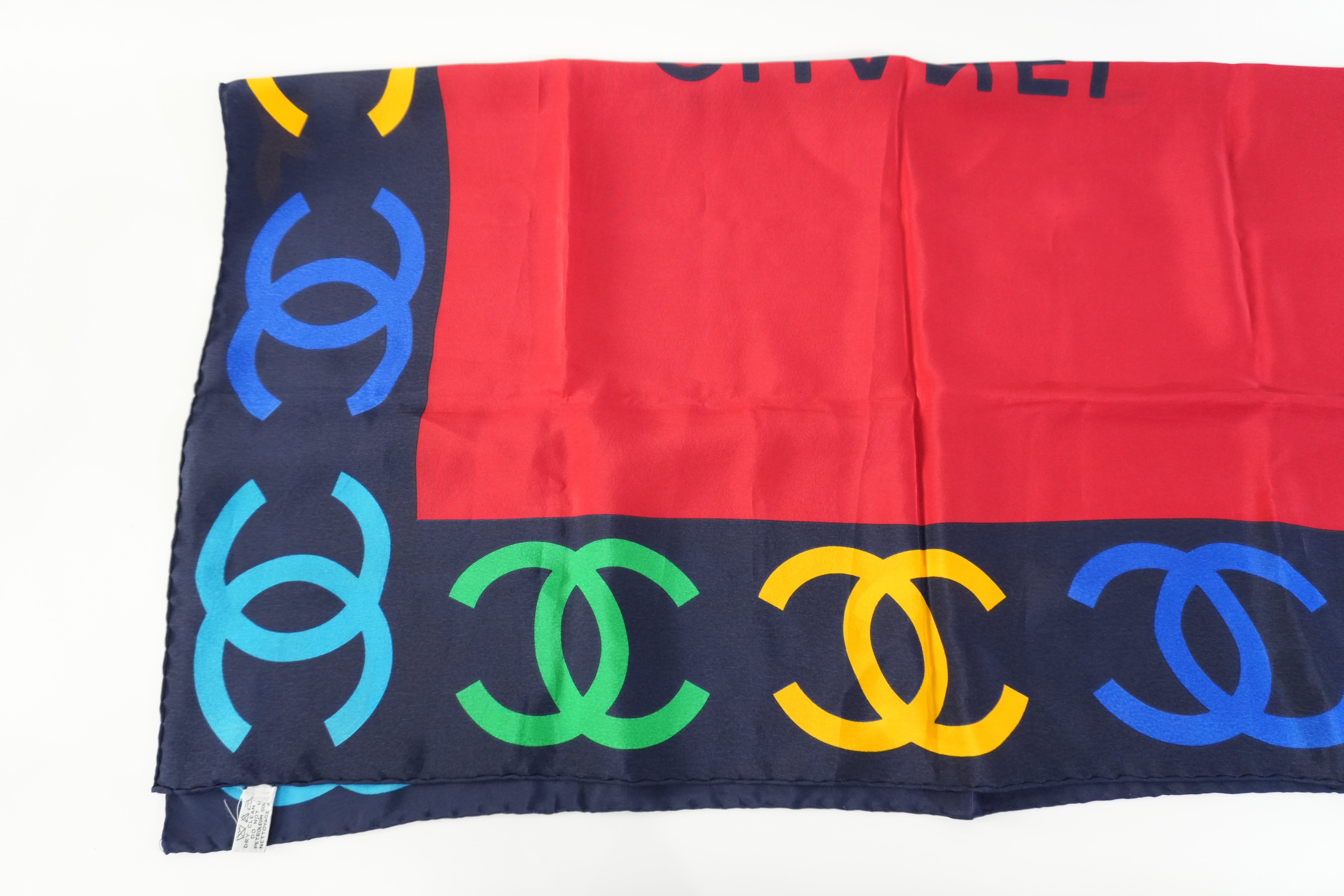 Pre-owned Chanel Scarf Multicolor