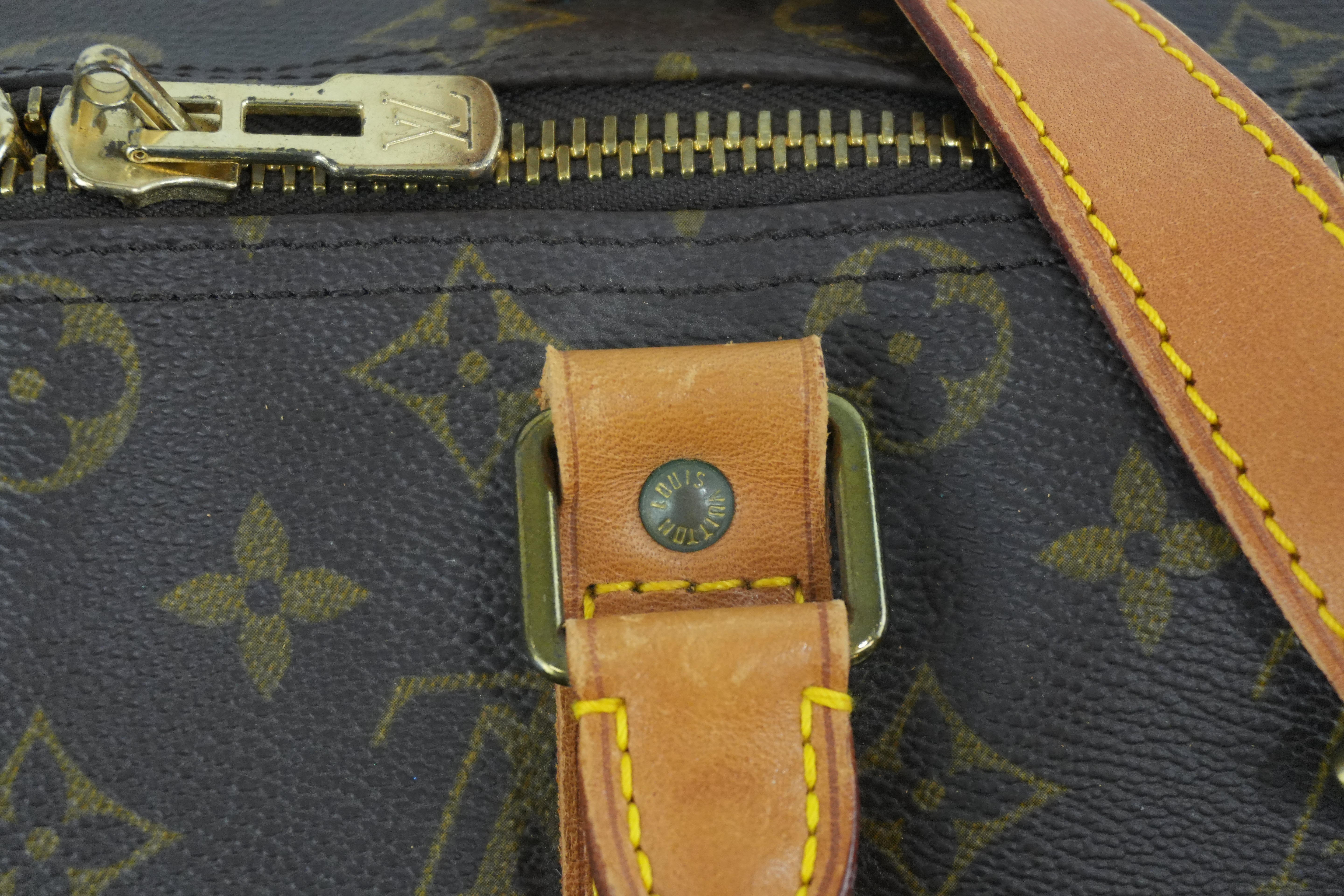 Louis Vuitton Monogram Keepall 45 Bandouliere Used