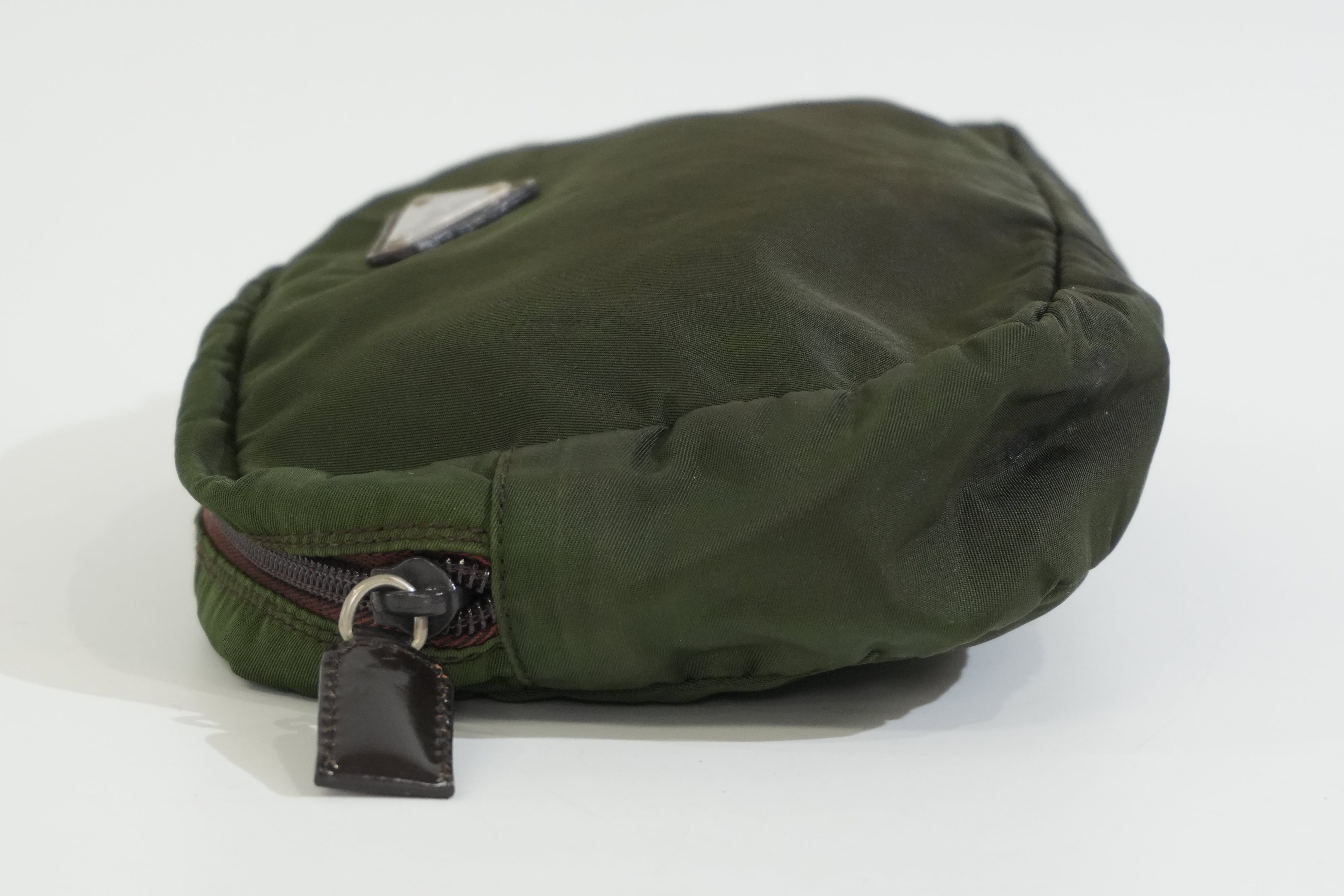 Pre-owned Prada Pouch Green