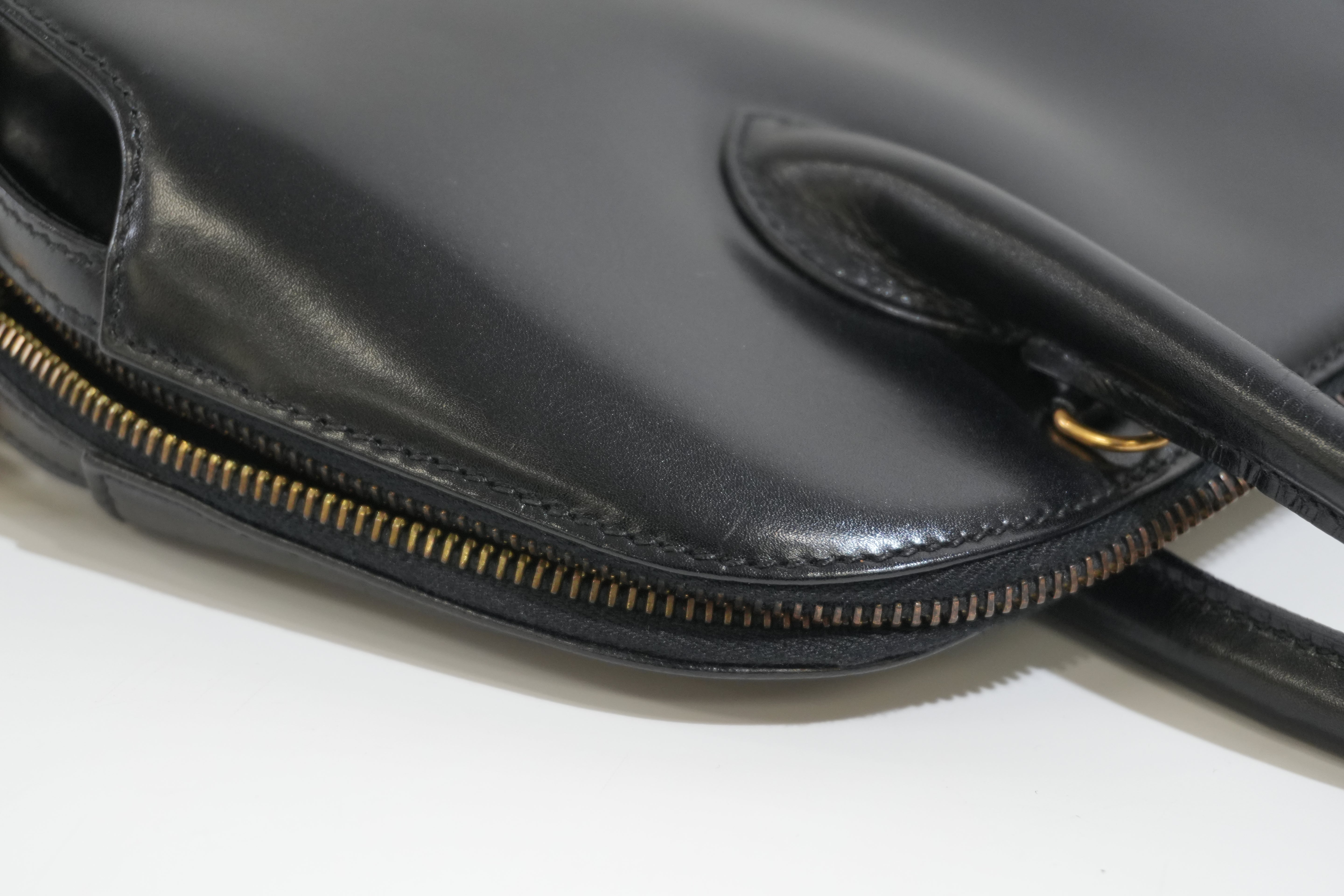 Pre-owned Ferragamo Leather Handbag Black