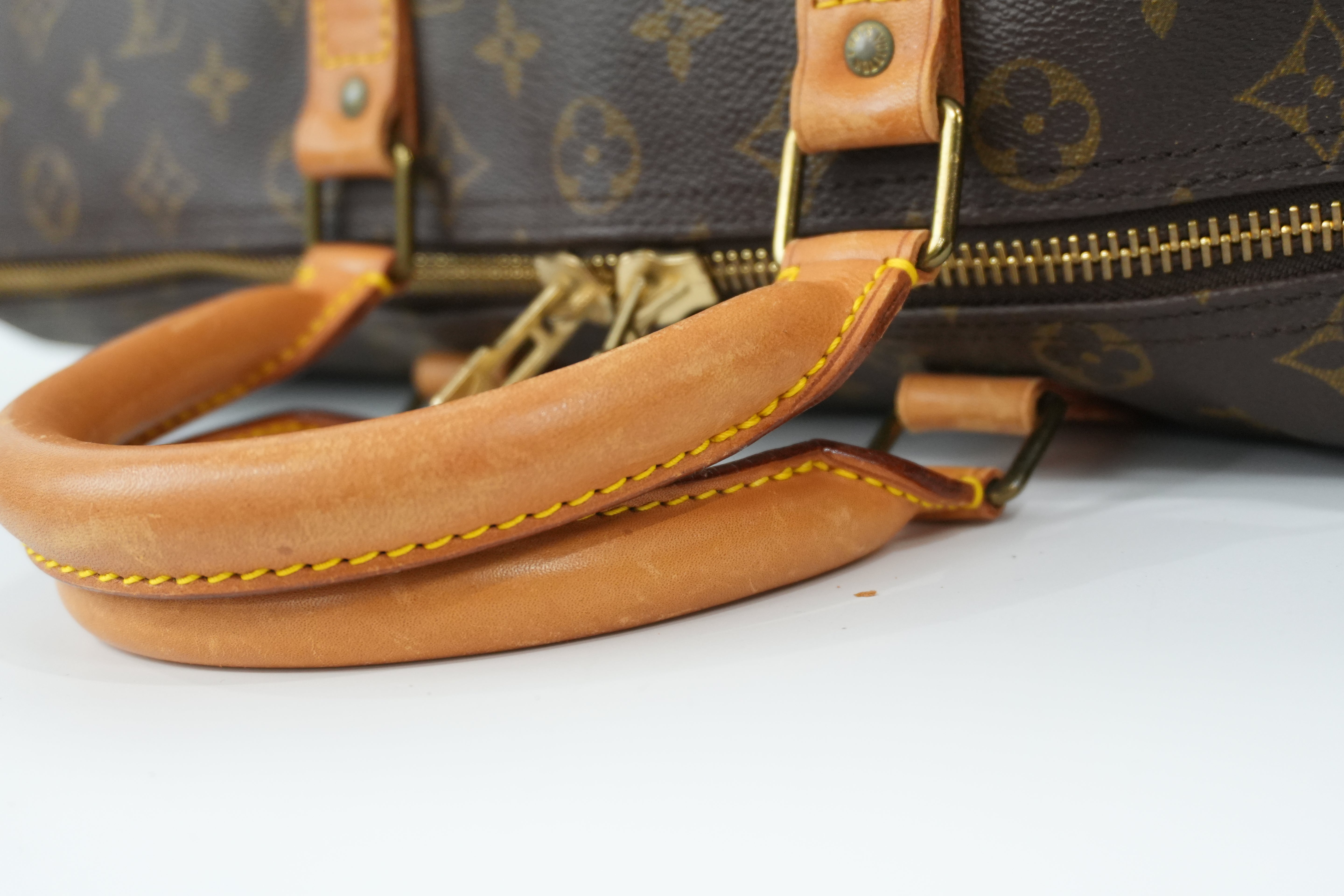 Louis Vuitton Monogram Keepall 45 Bandouliere Used