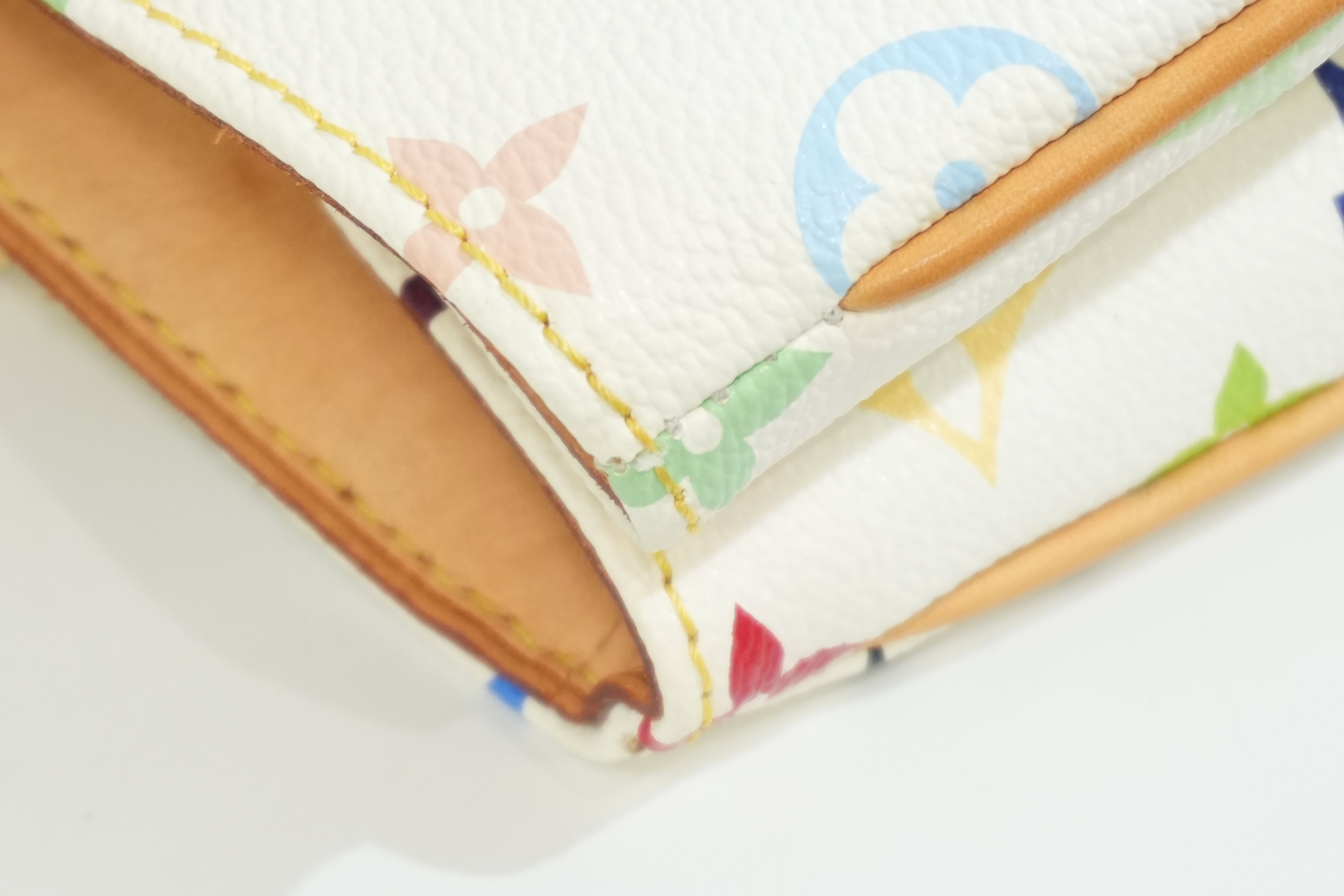 Pre-owned Louis Vuitton Multicolor Aurelia MM Tote Bag White