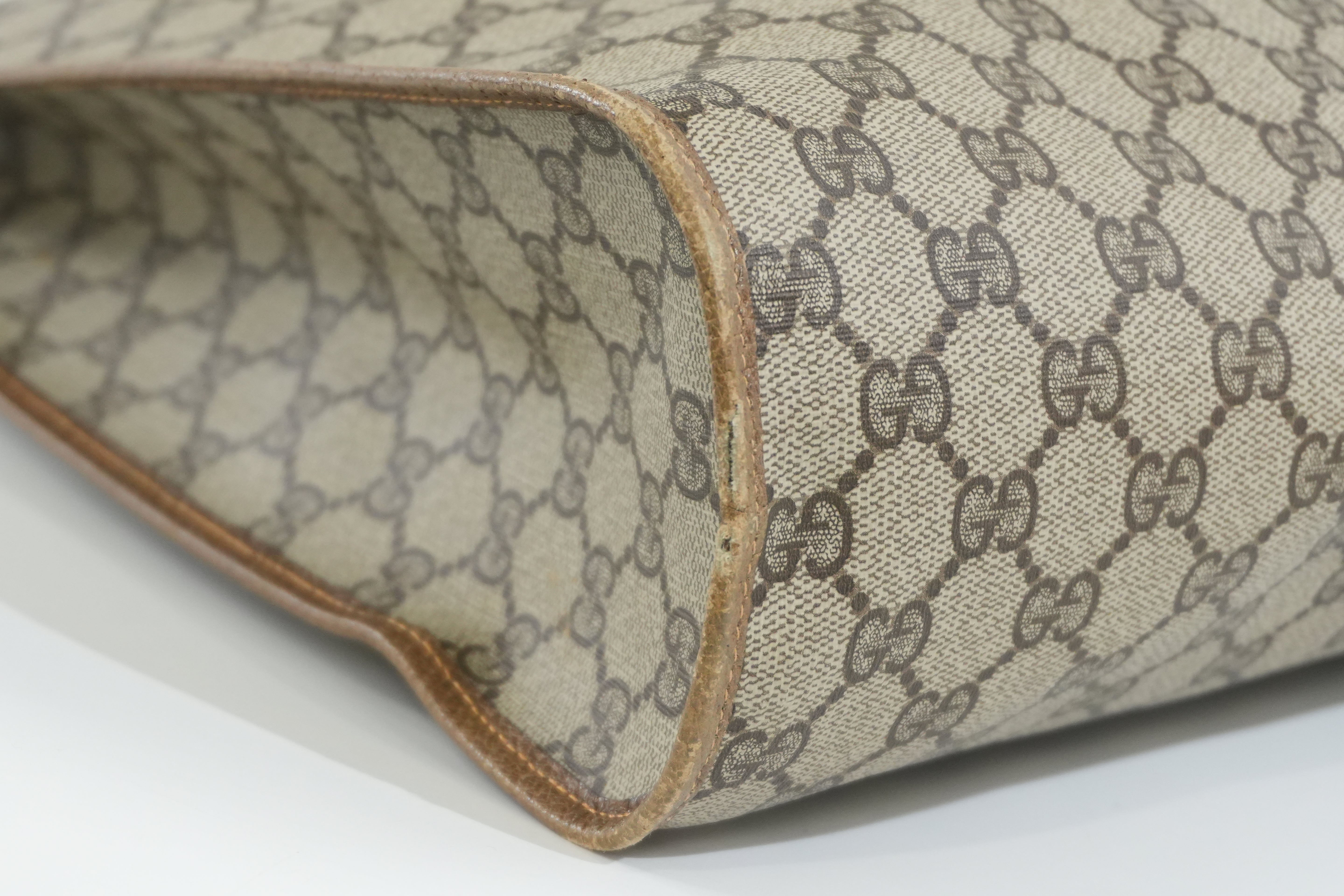 Pre-owned Gucci Guccisima Tote Bag Brown