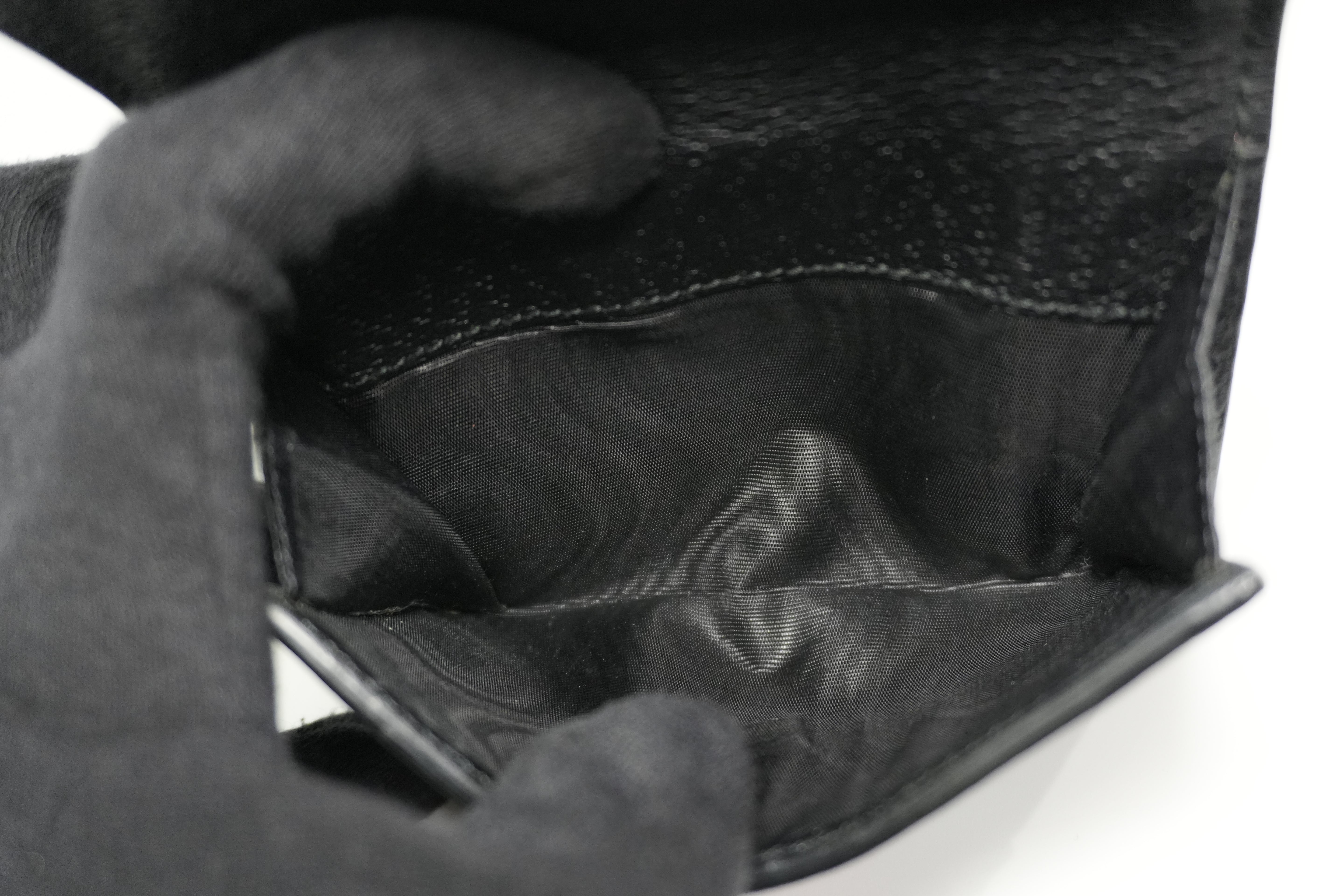 Pre-owned Gucci Ophidia Bifold Wallet Black