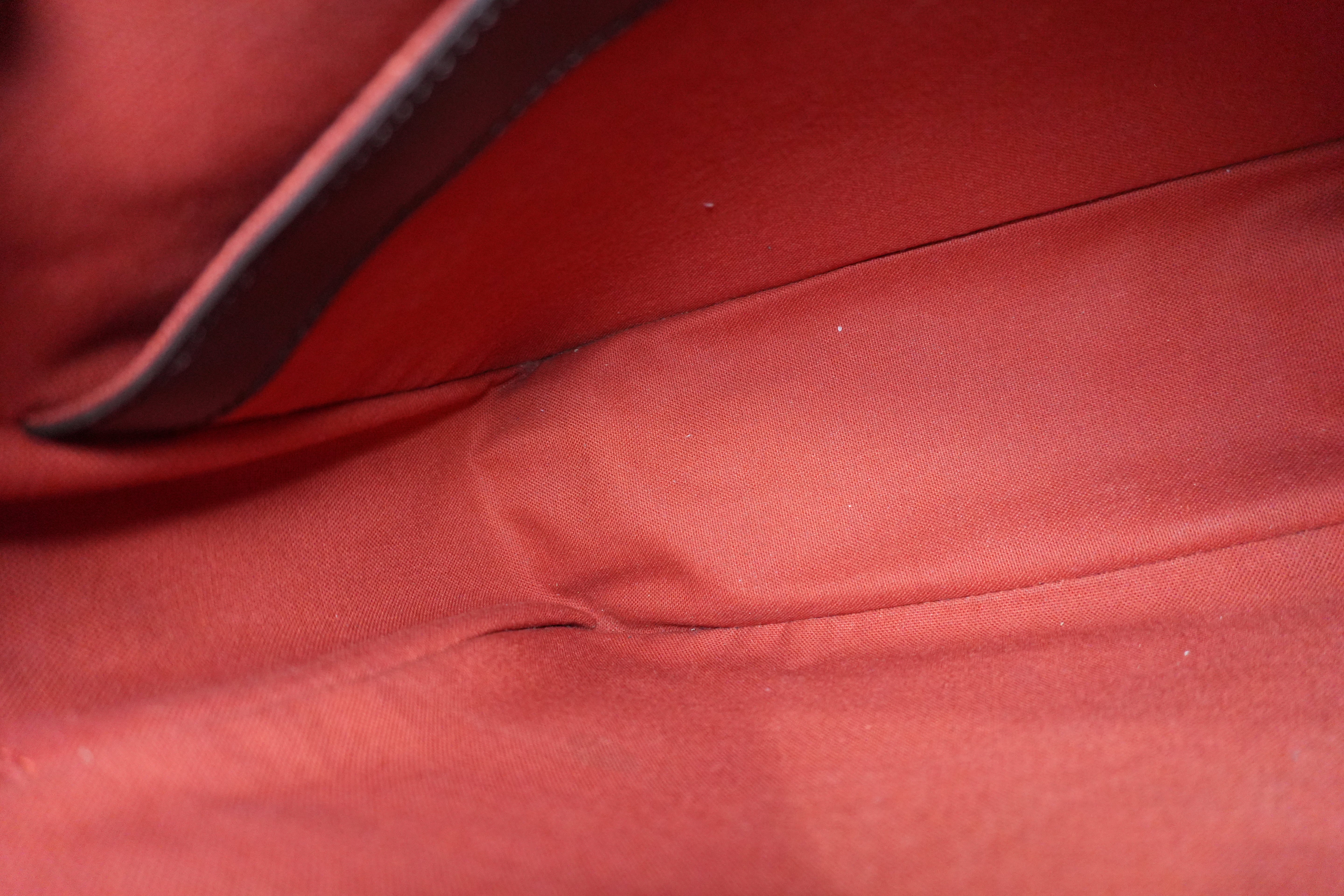 Pre-owned Louis Vuitton Damier Ebene Naviglio Messenger Bag