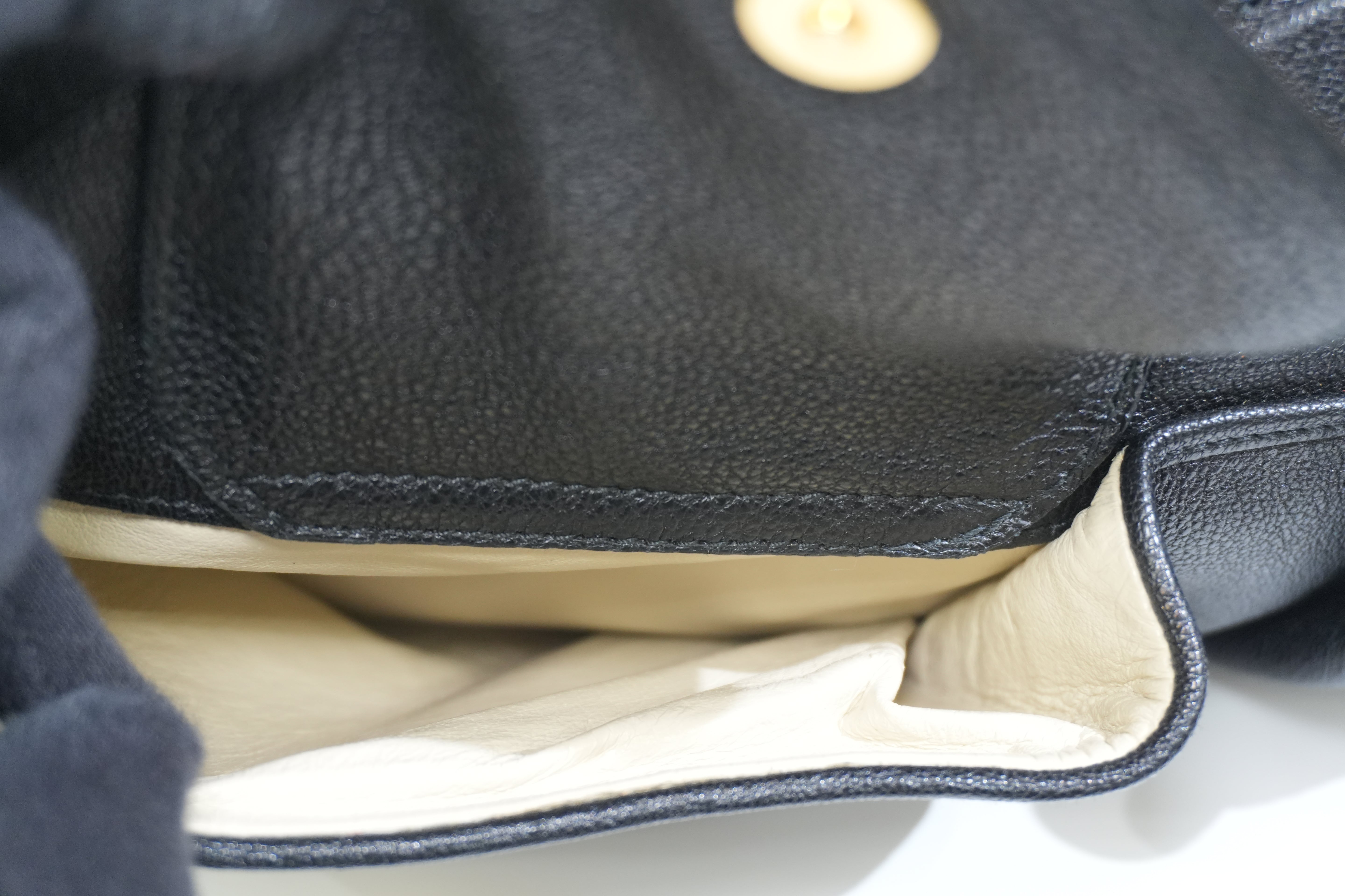 Pre-owned Bvlgari Leather Tote Bag Black
