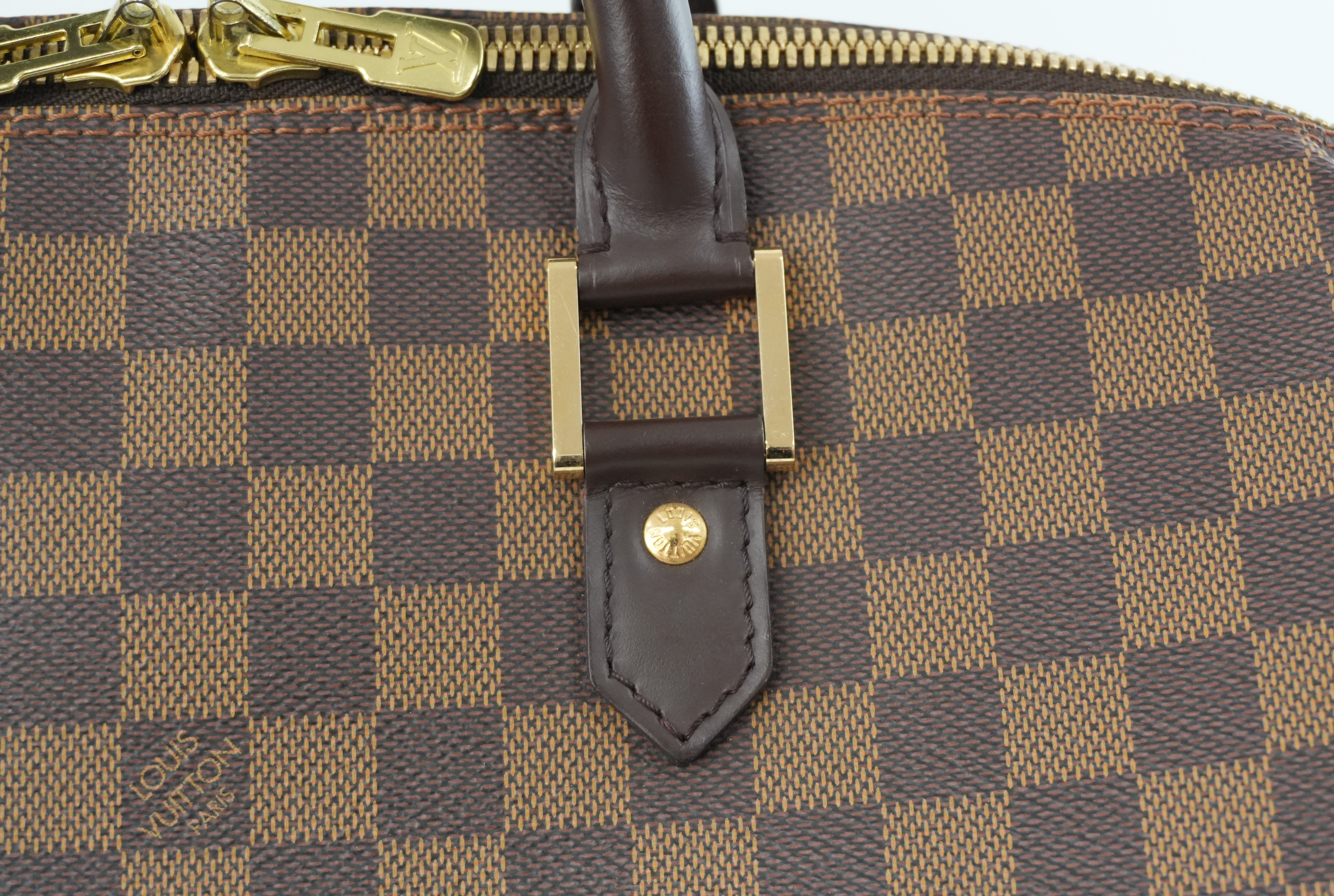 Louis Vuitton Damier Ebene Ribera GM Travel Bag Used