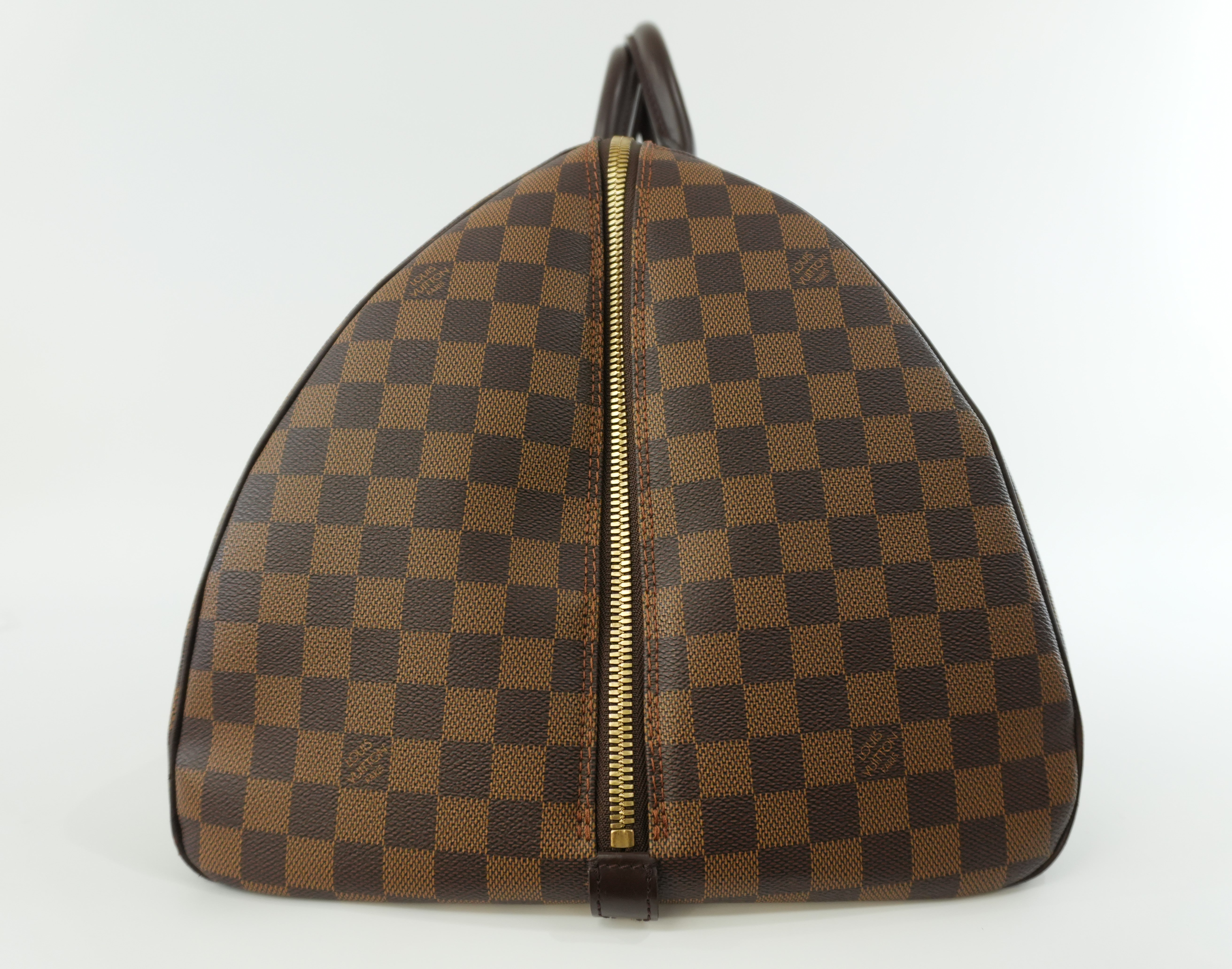 Louis Vuitton Damier Ebene Ribera GM Travel Bag Used