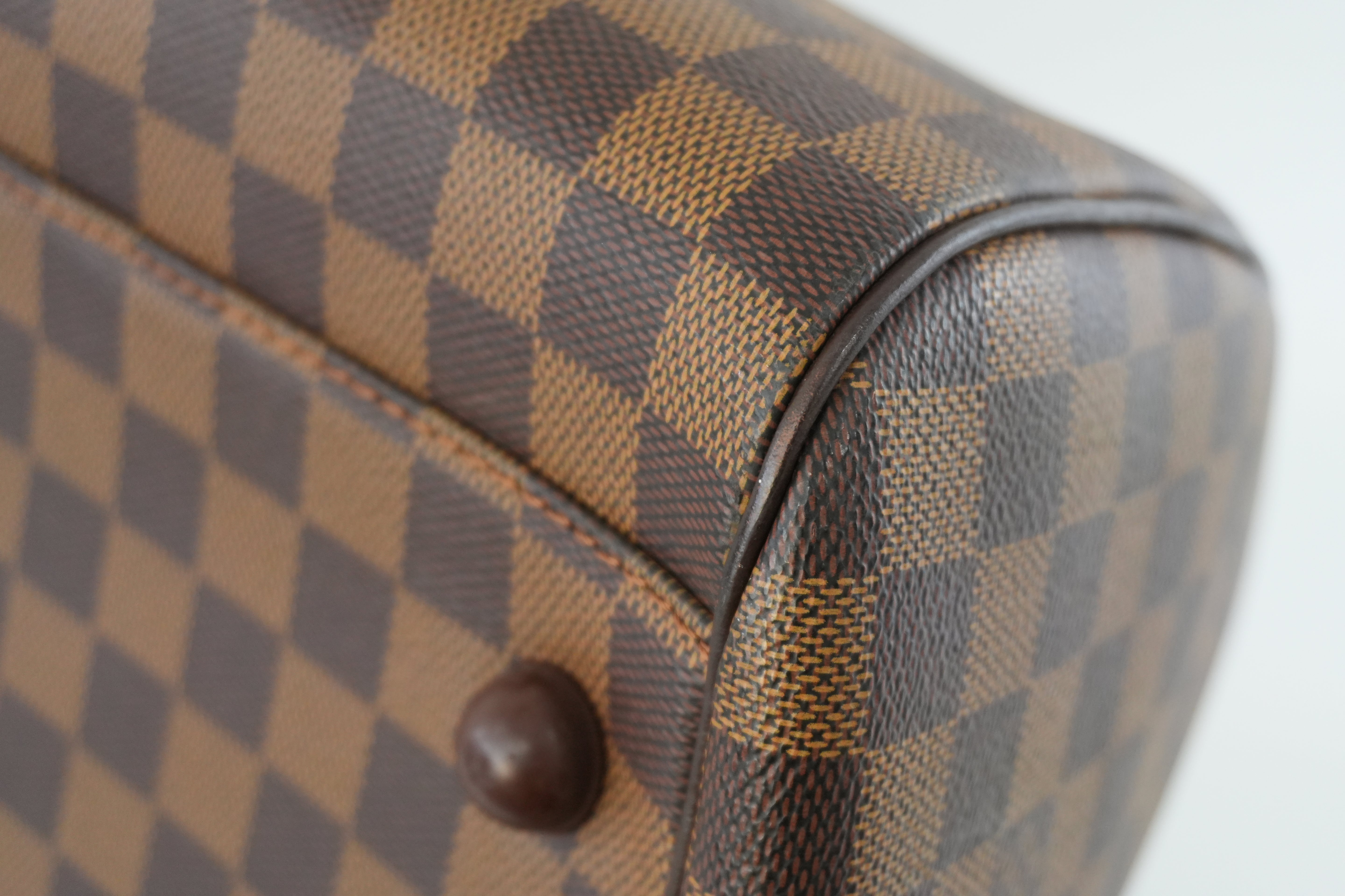Louis Vuitton Damier Ebene Ribera GM Travel Bag Used