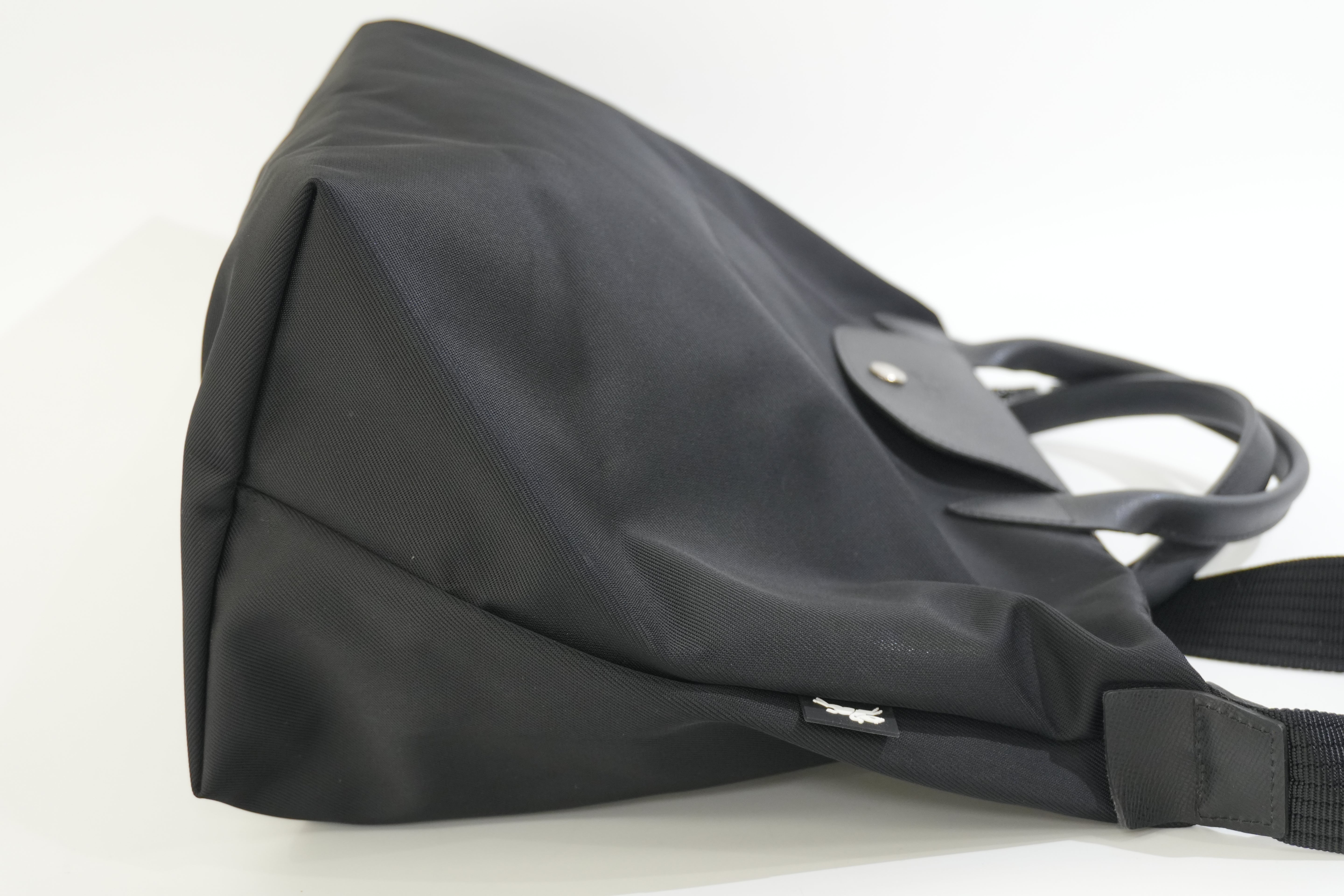 Pre-owned Longchamp Two Way Shoulder Bag Black