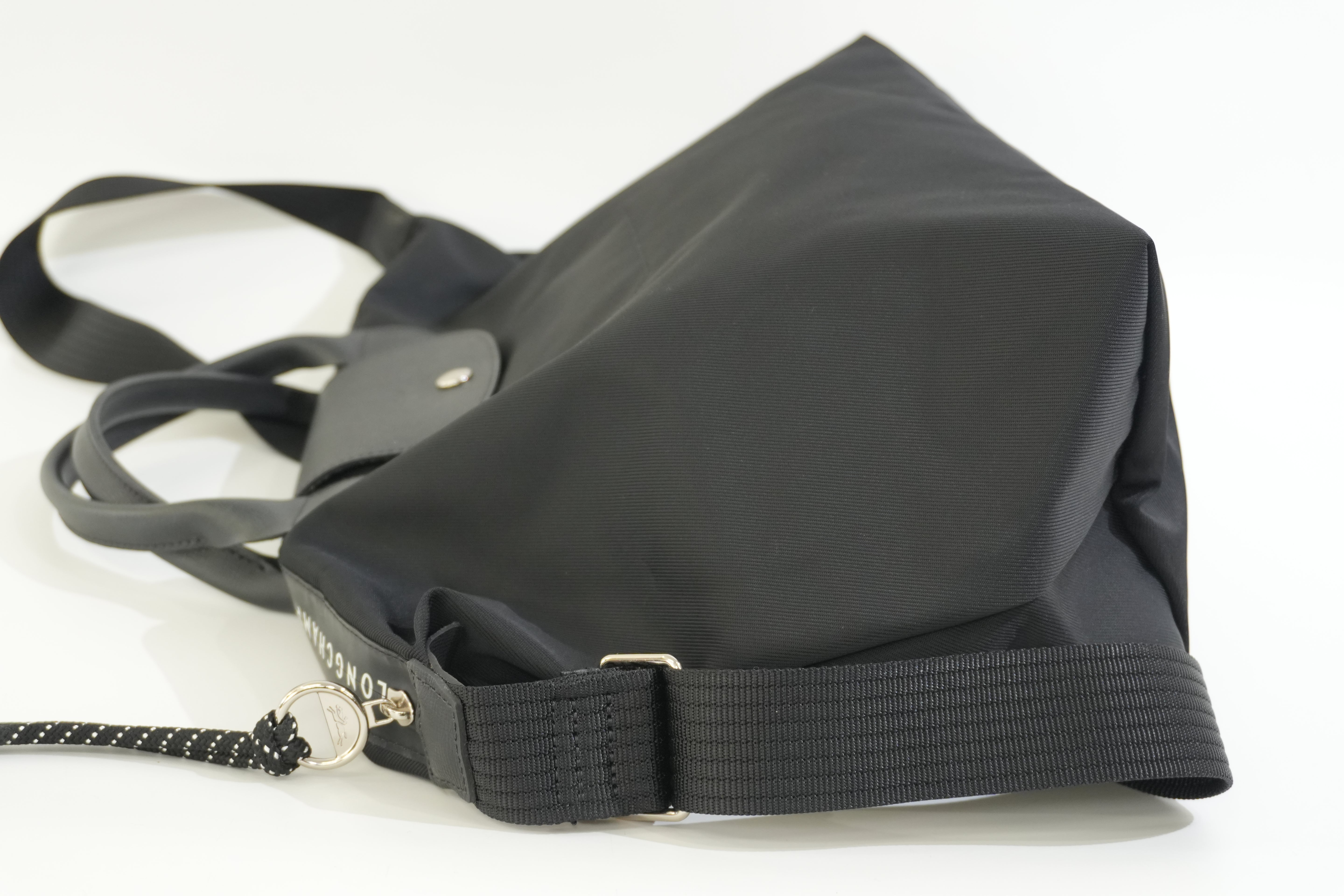Pre-owned Longchamp Two Way Shoulder Bag Black