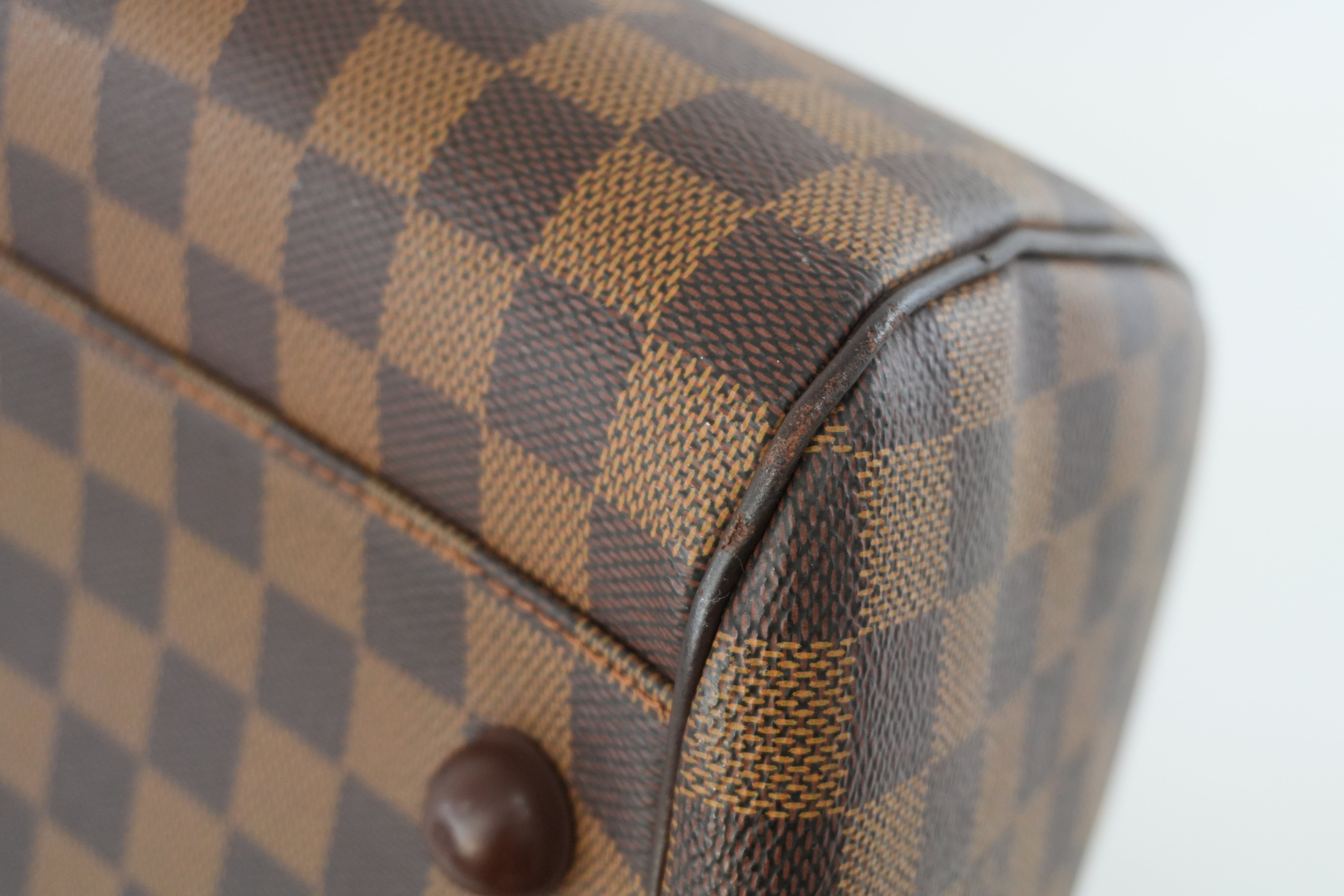 Louis Vuitton Damier Ebene Ribera GM Travel Bag Used