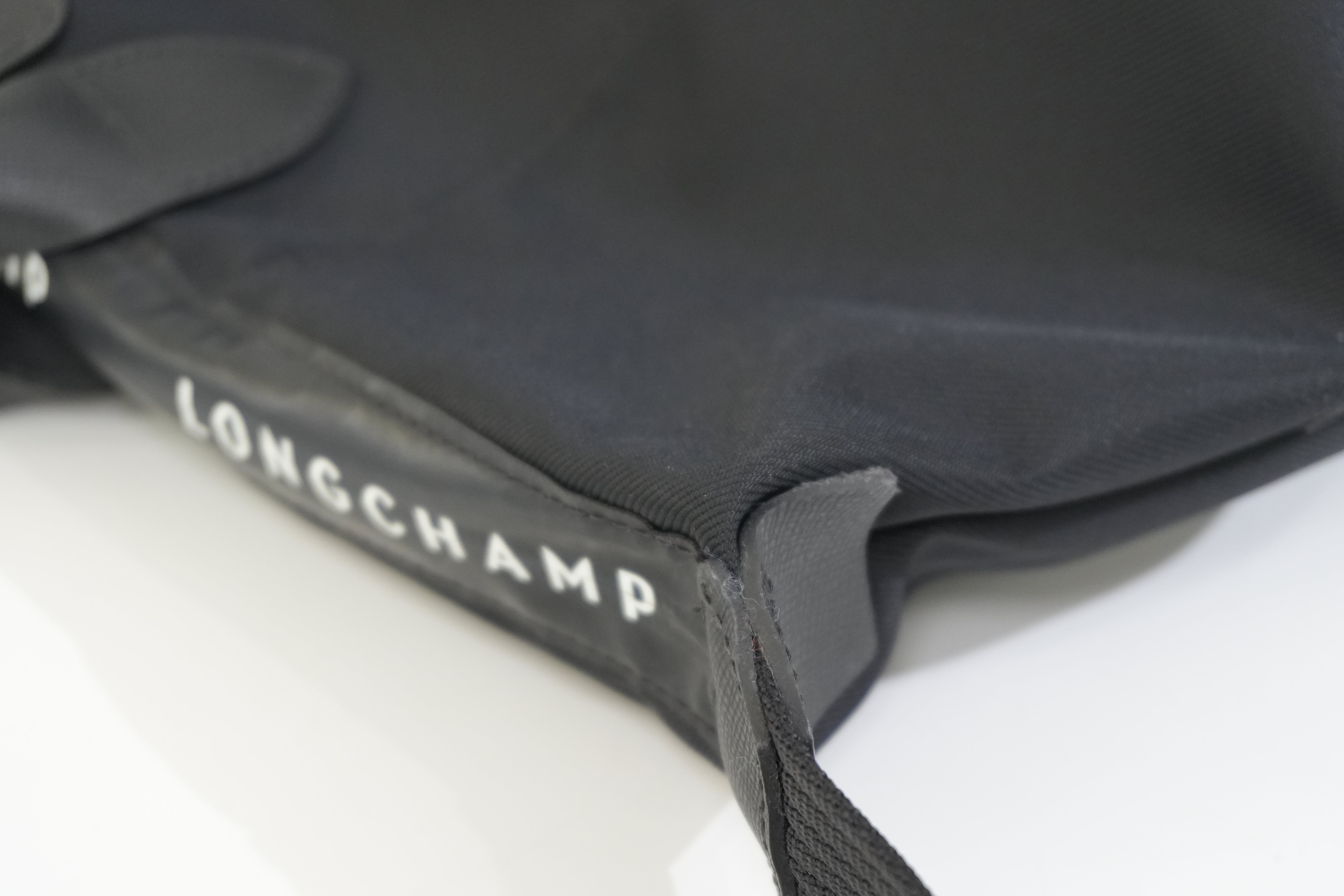 Pre-owned Longchamp Two Way Shoulder Bag Black
