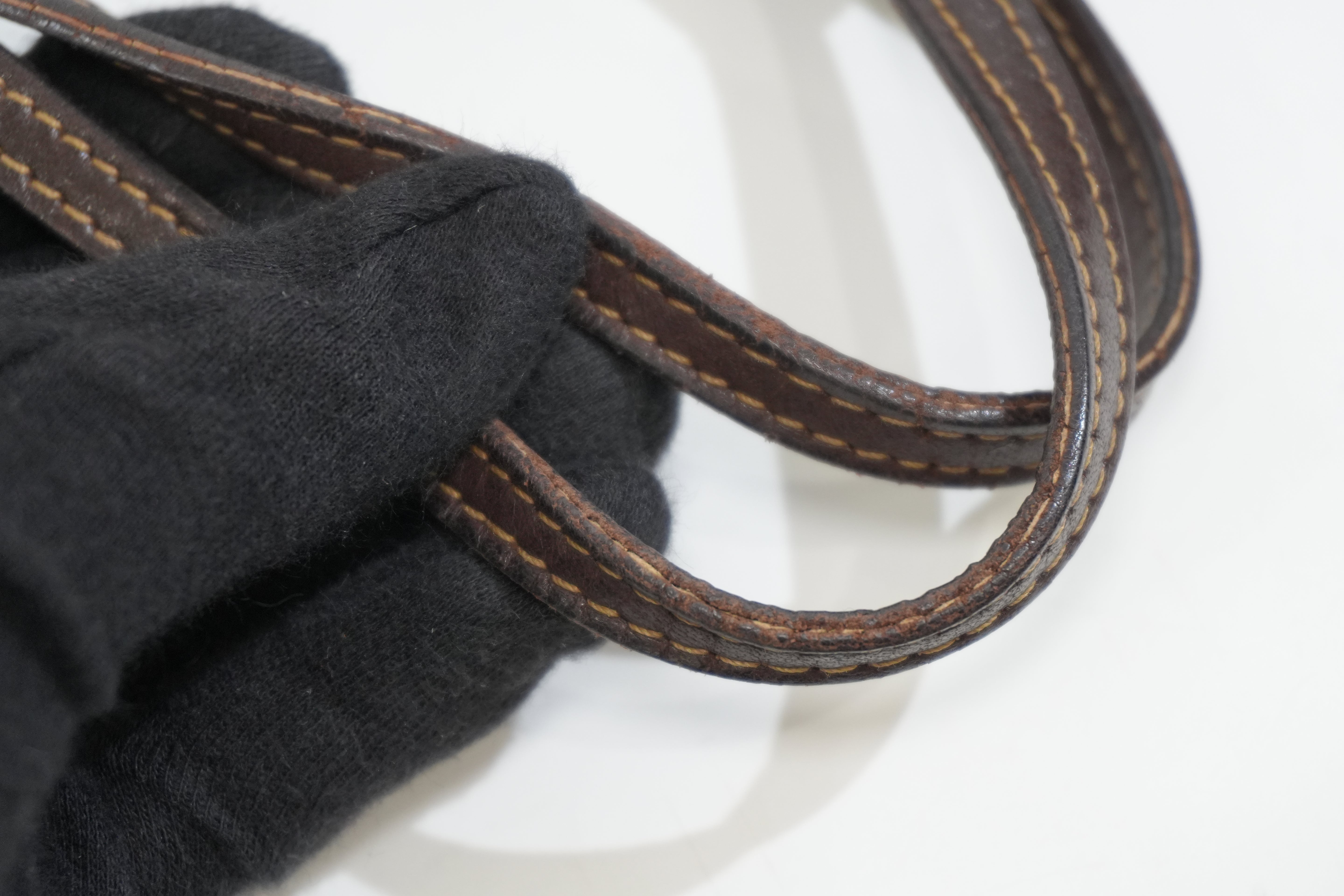 Pre-owned Fendi Zucca Tote Bag Brown
