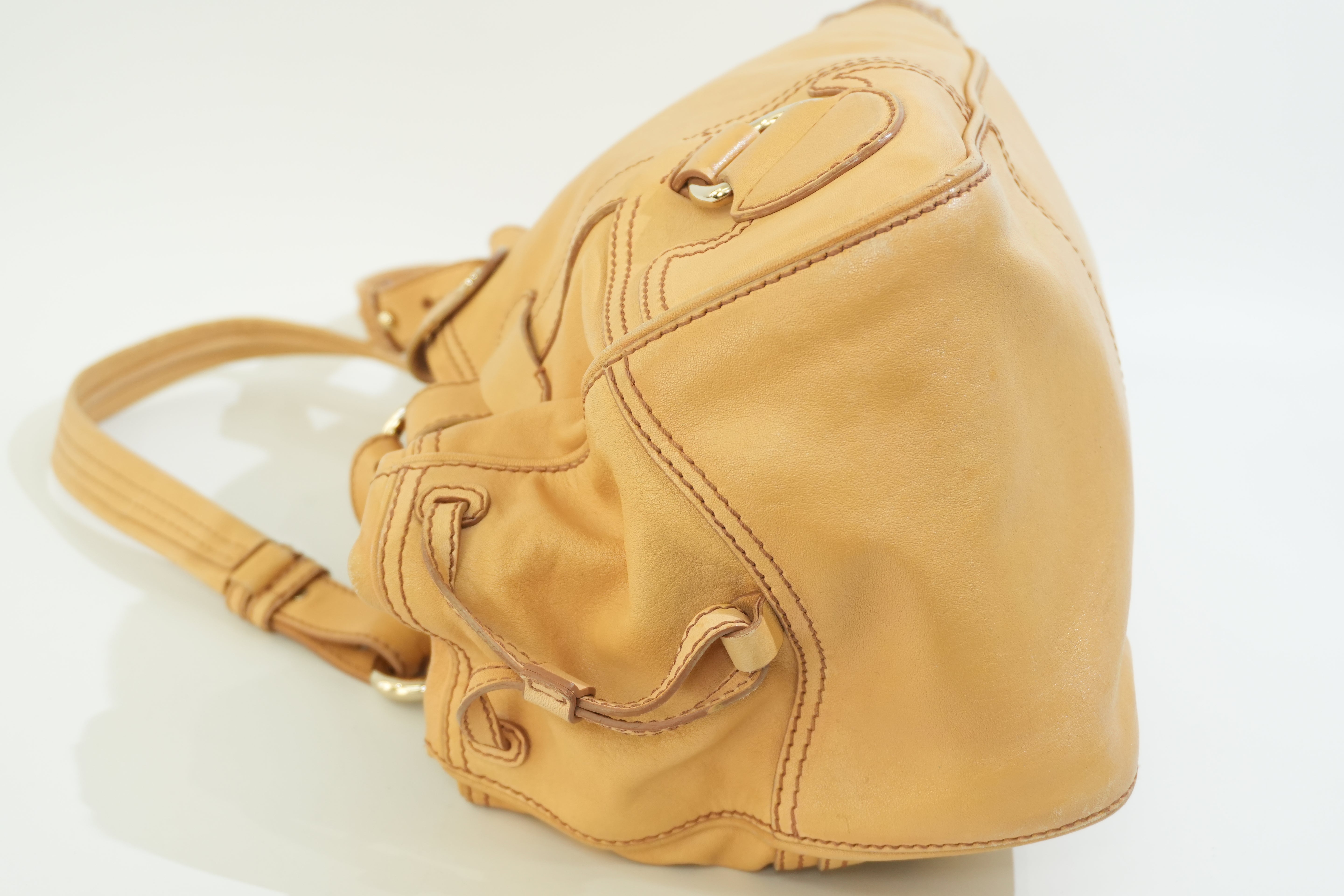 Pre-owned Celine Leather Boogie Tote Bag Brown