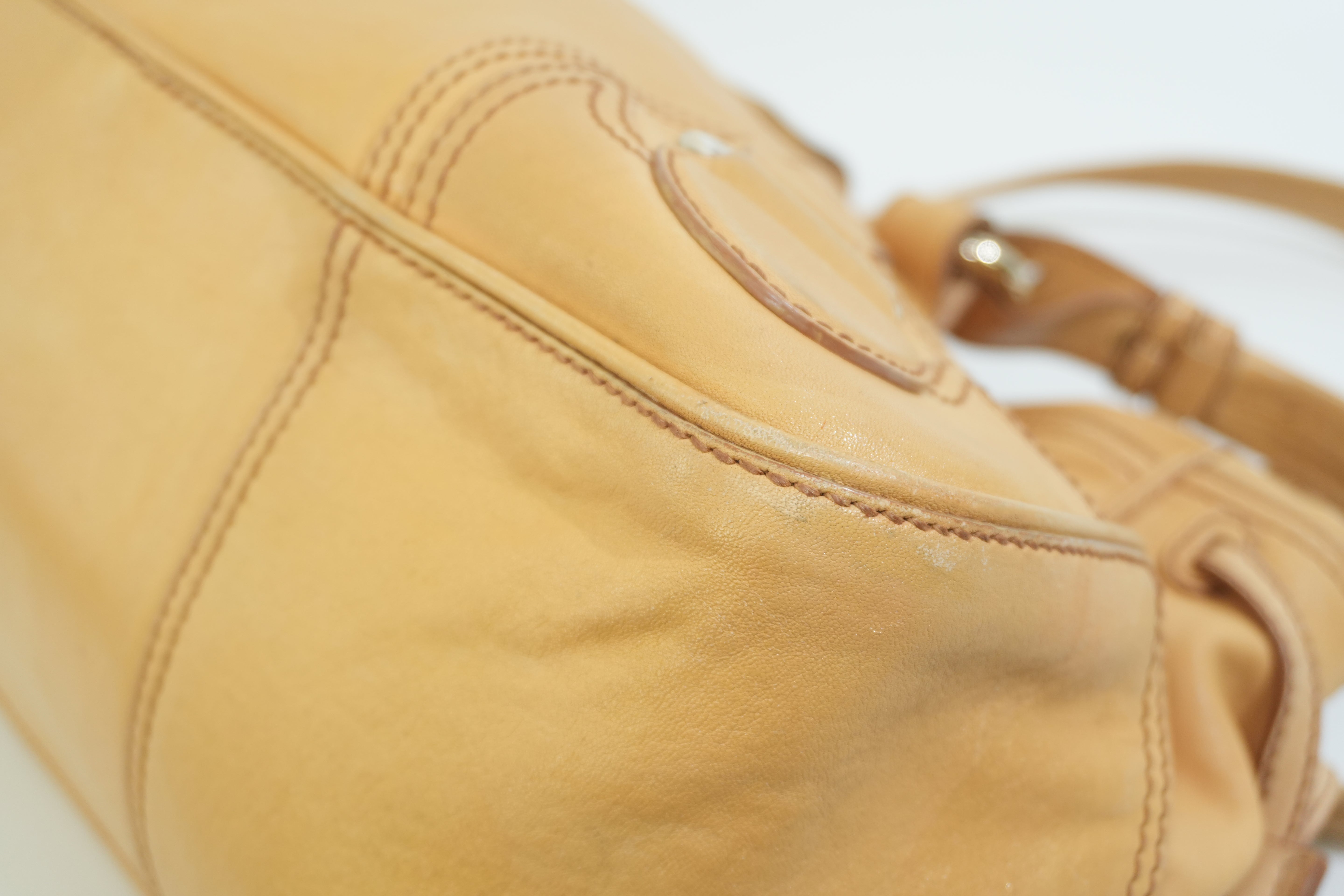 Pre-owned Celine Leather Boogie Tote Bag Brown