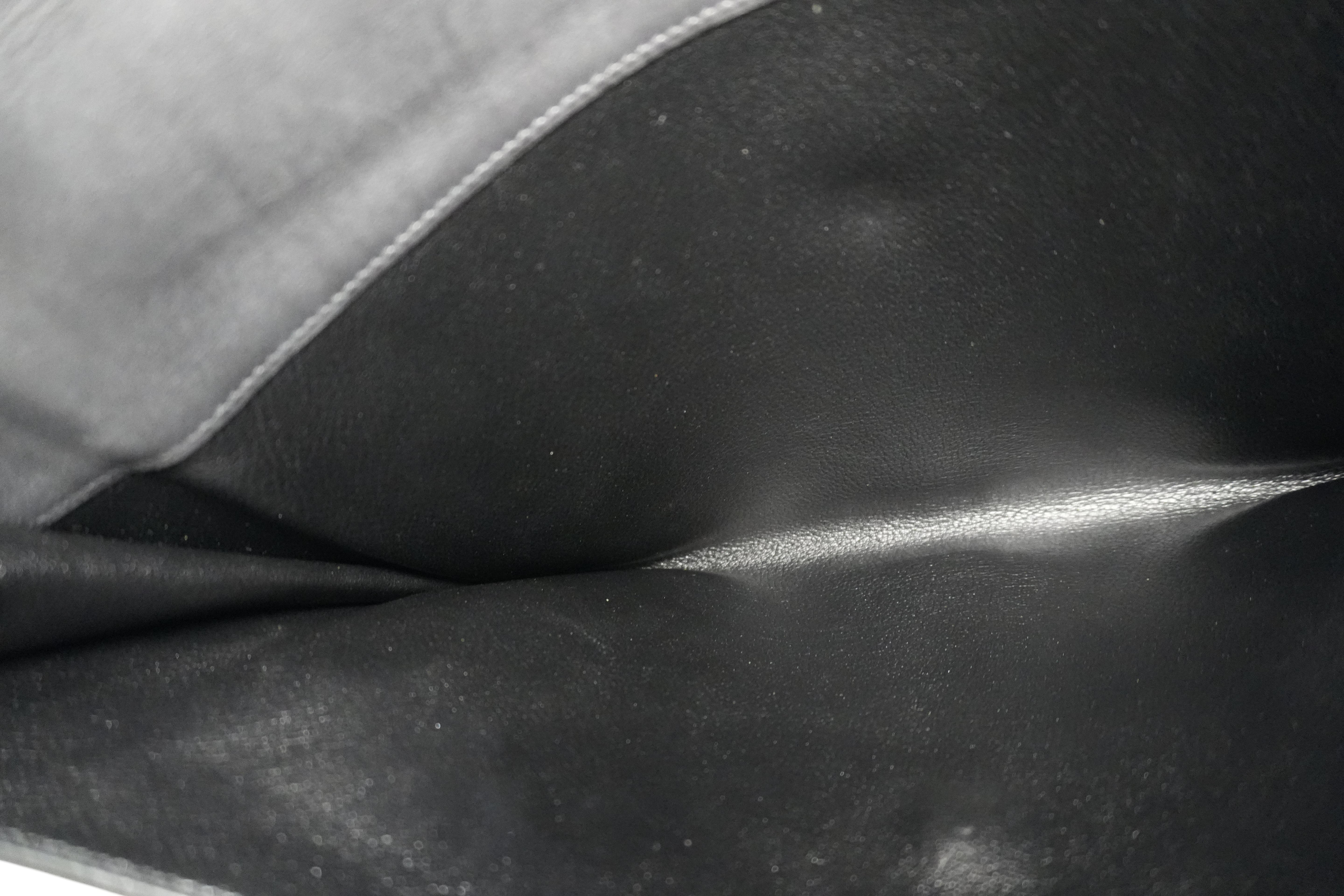 Pre-owned Hermes Leather Clutch Bag Black