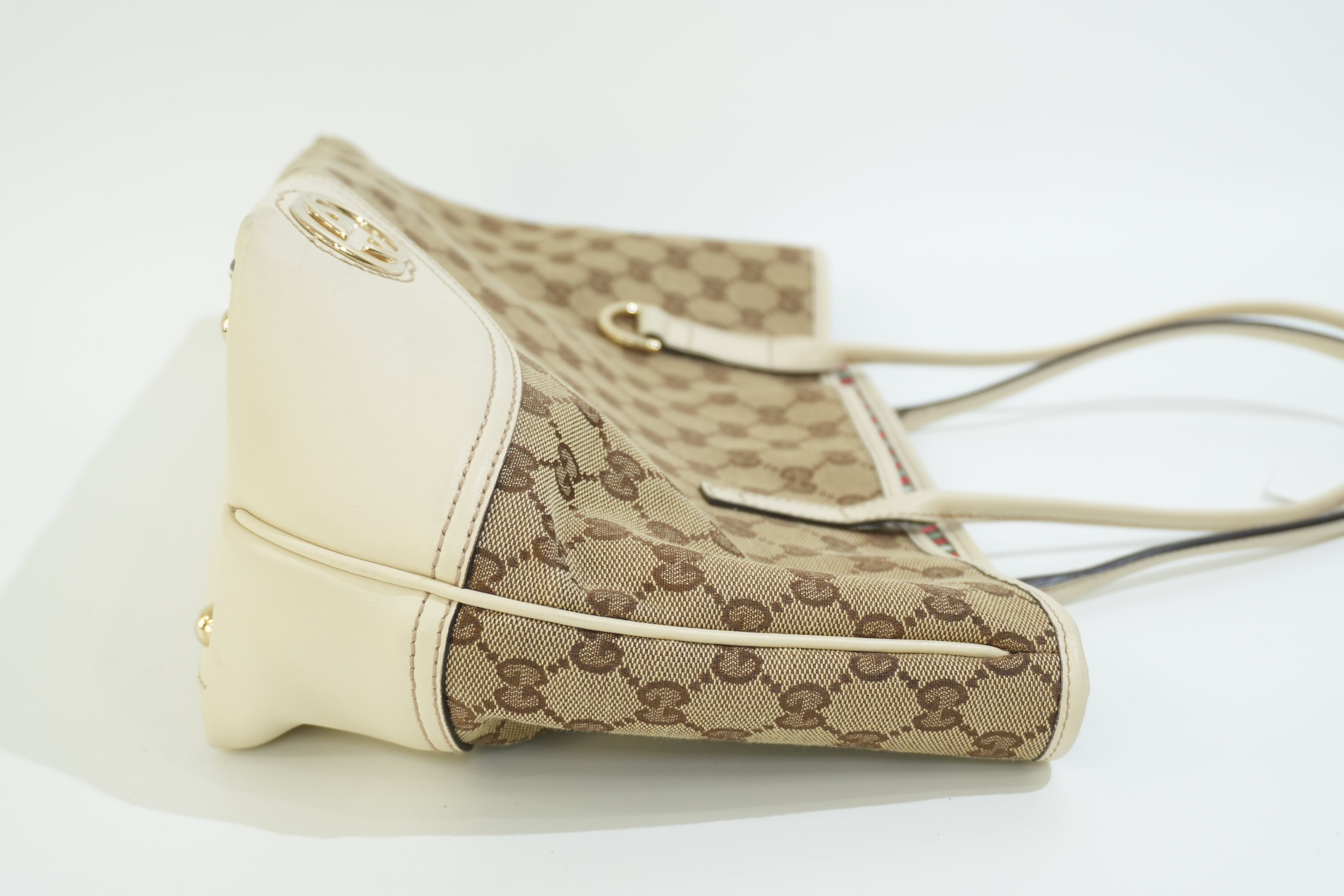 Pre-owned Gucci New Britt Tote Bag