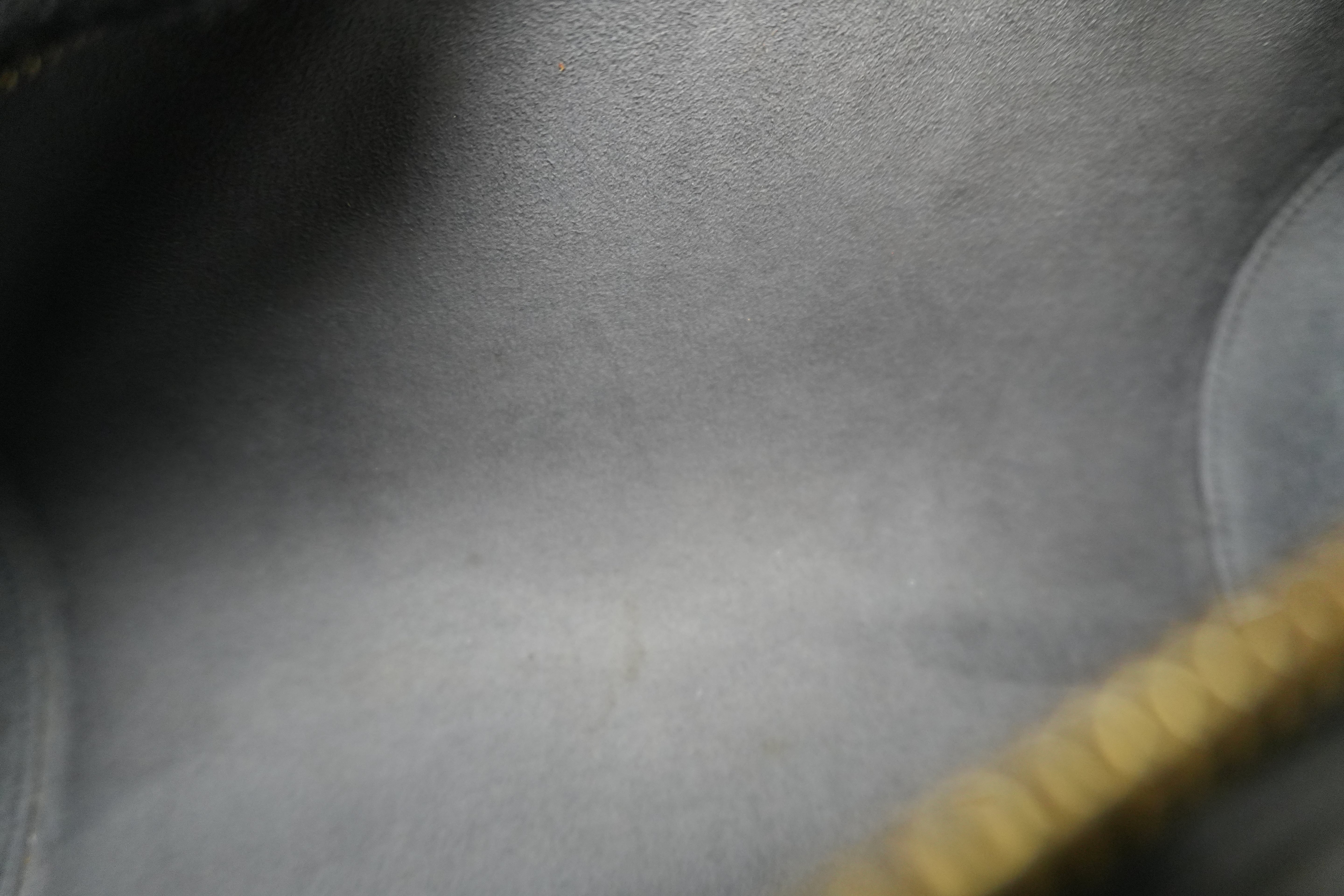 Louis Vuitton Soufflot Epi Handbag Black Used