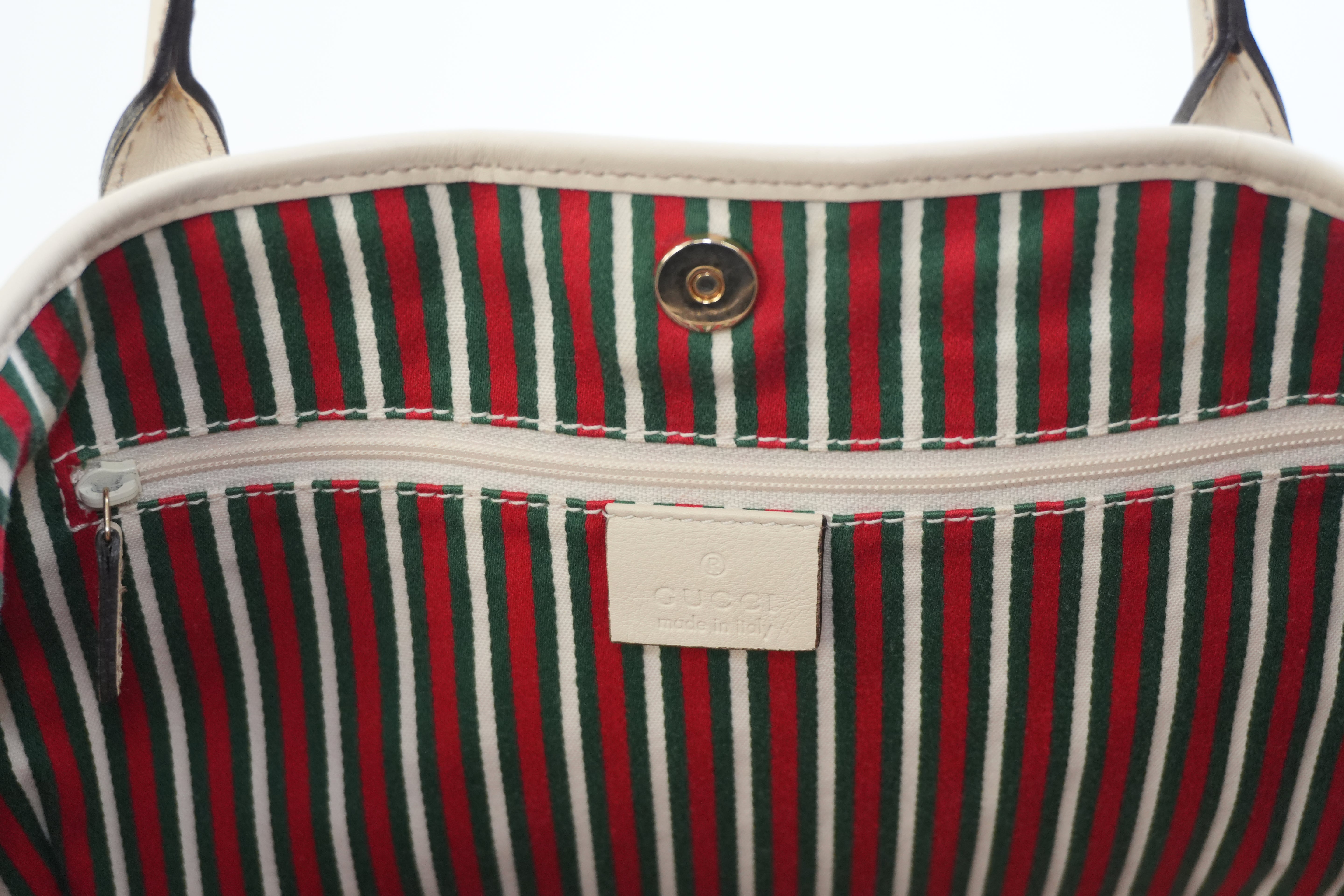 Pre-owned Gucci New Britt Tote Bag