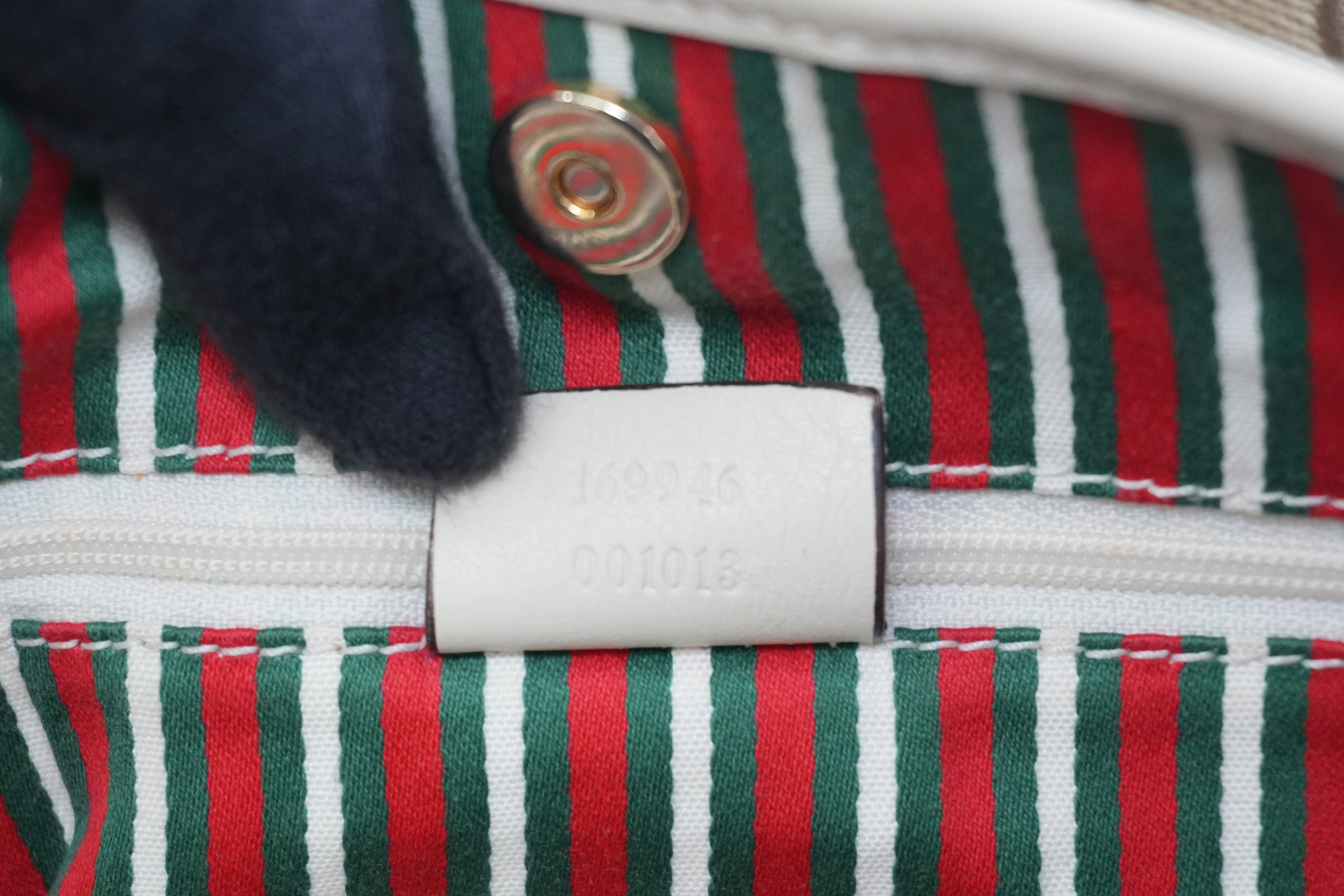 Pre-owned Gucci New Britt Tote Bag