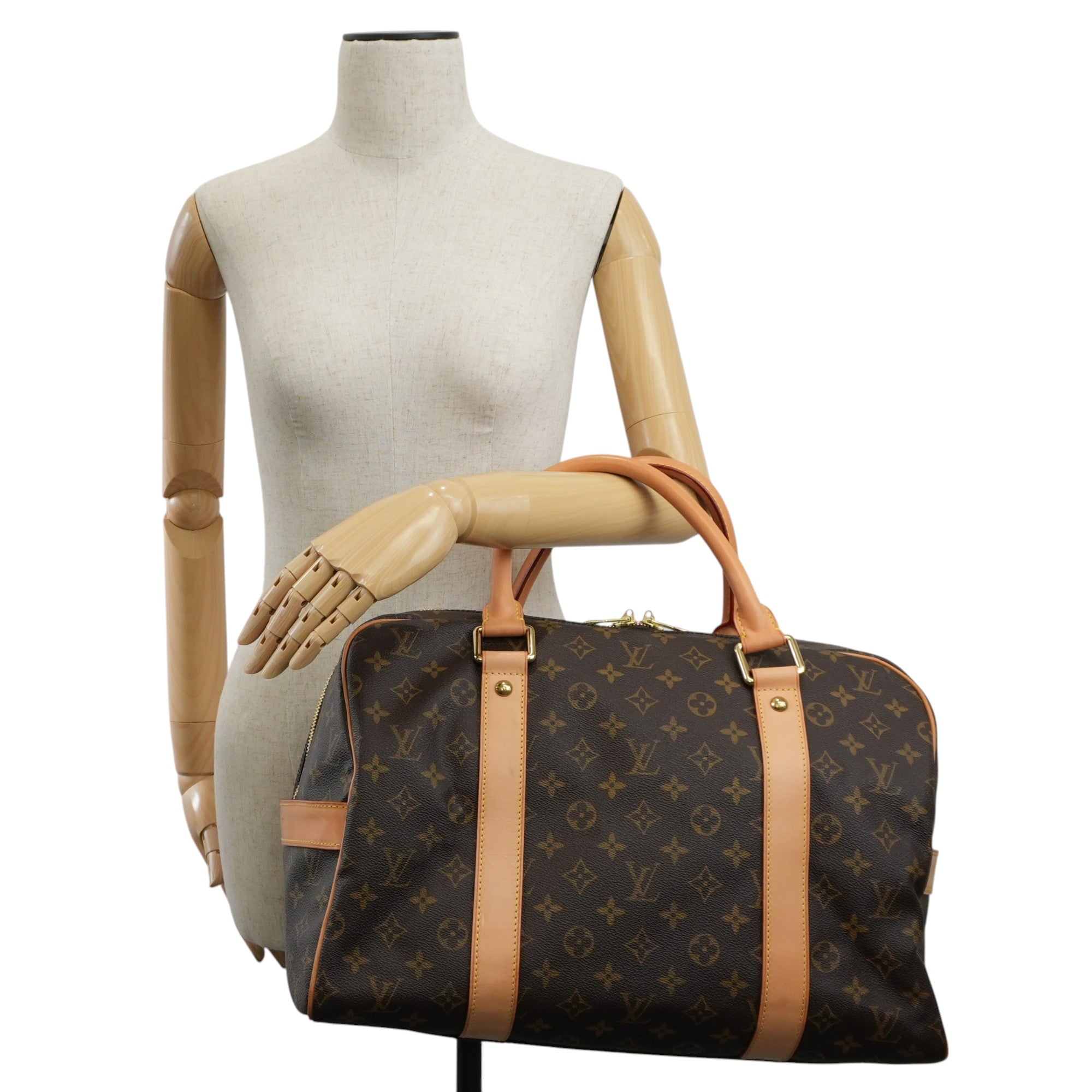 Pre-owned Louis Vuitton Monogram Carry All Travel Bag