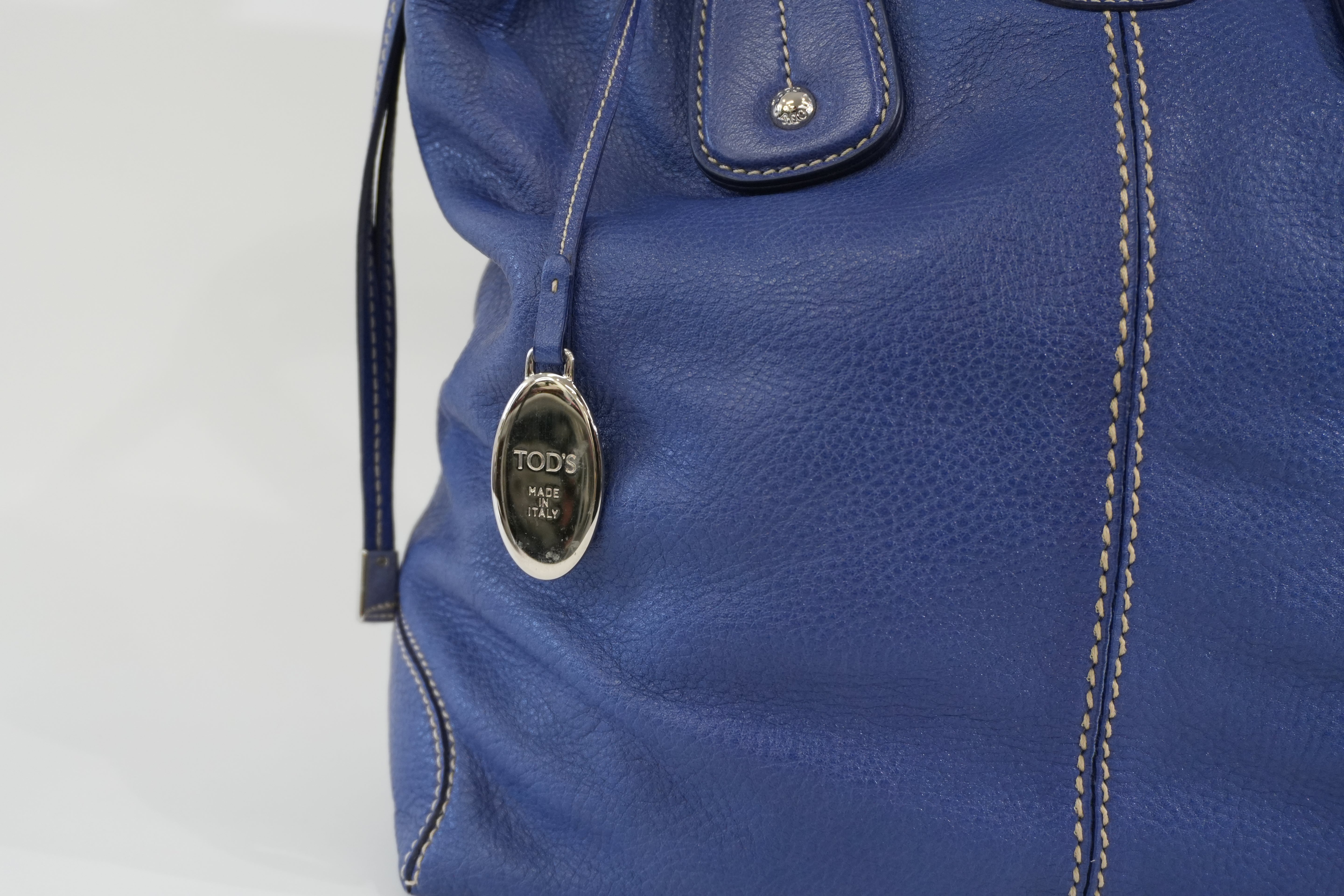 Pre-owned Tod's Tote Bag Blue