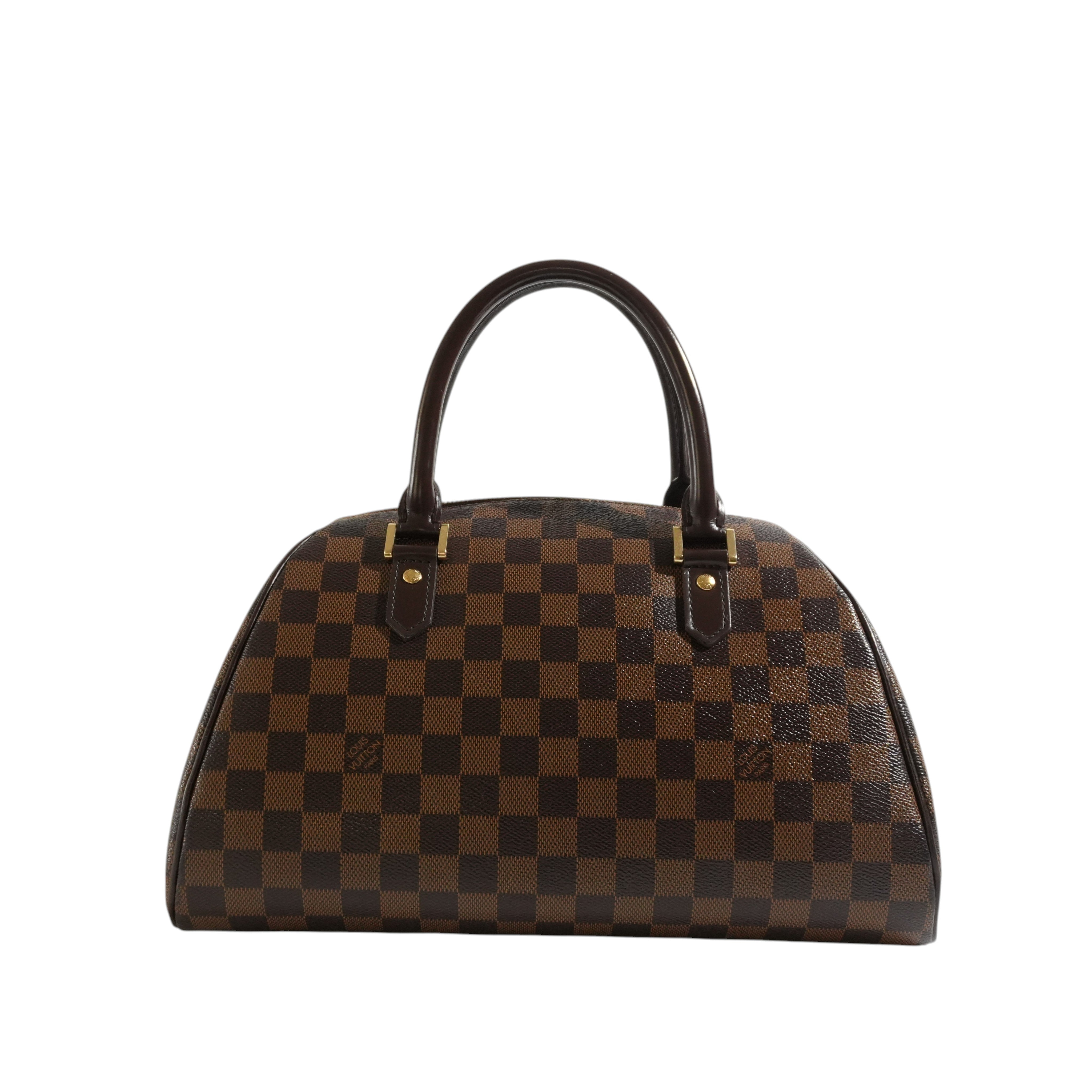 Pre-owned Louis Vuitton Damier Ebene Ribera MM Handbag