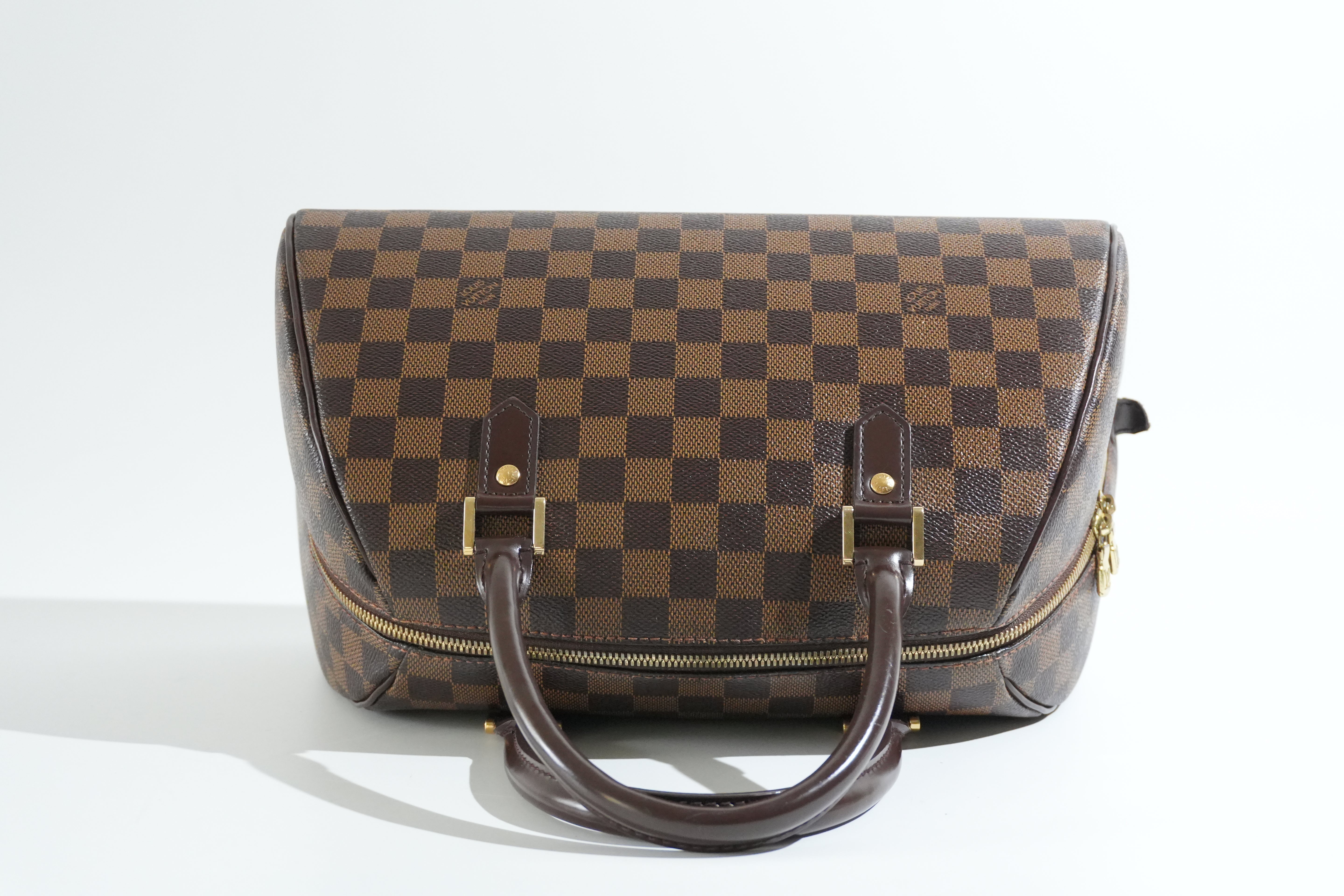 Pre-owned Louis Vuitton Damier Ebene Ribera MM Handbag