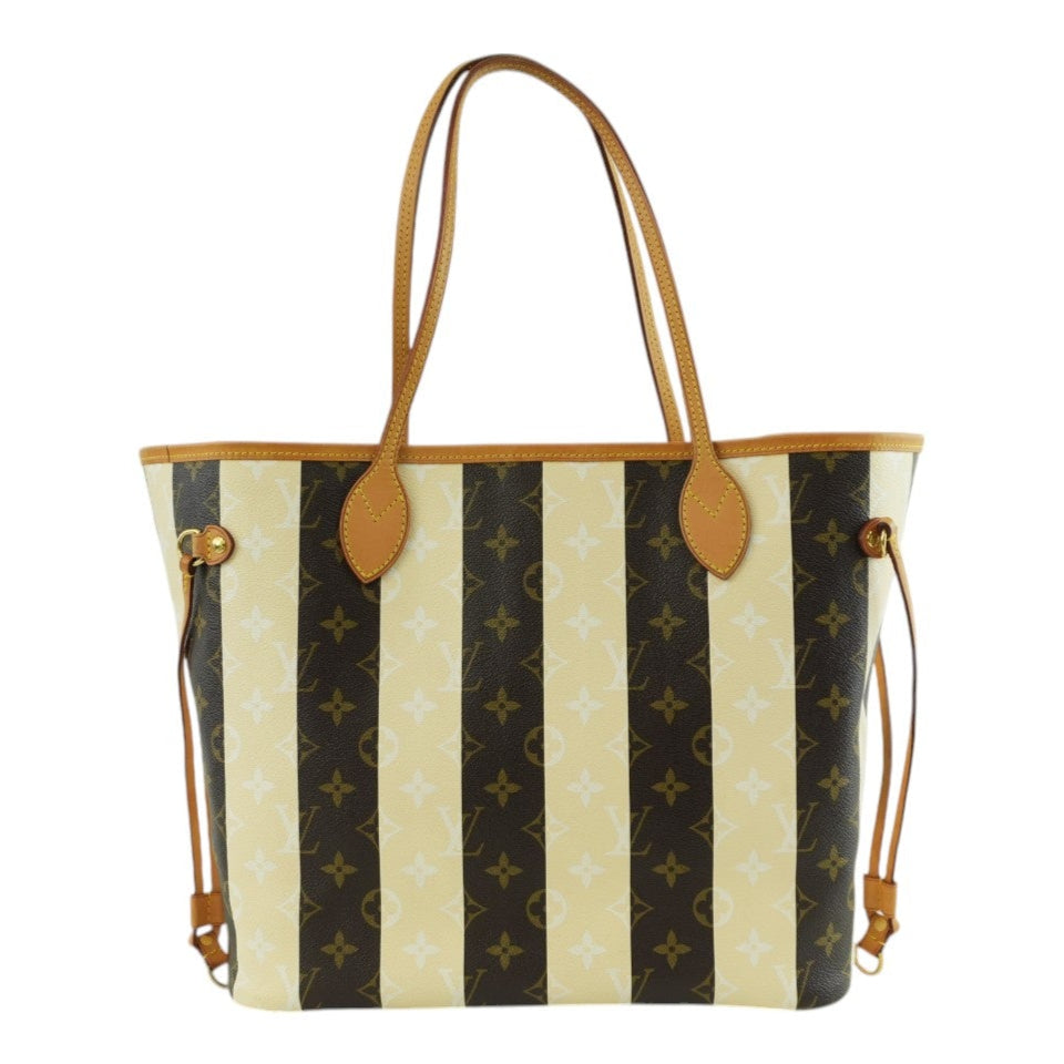 Louis Vuitton Monogram Neverfull MM Rayures Tote Bag Used