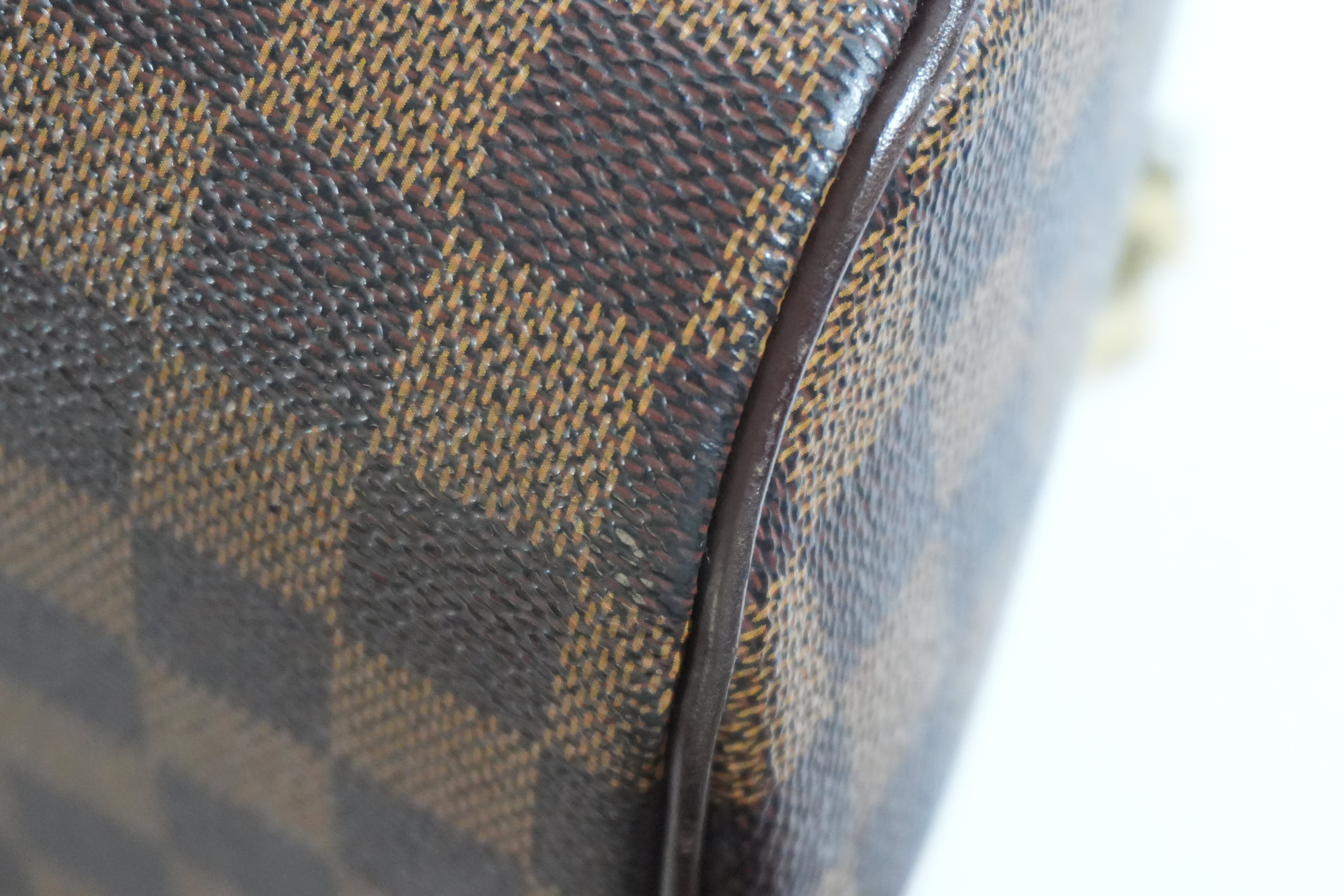 Pre-owned Louis Vuitton Damier Ebene Ribera MM Handbag
