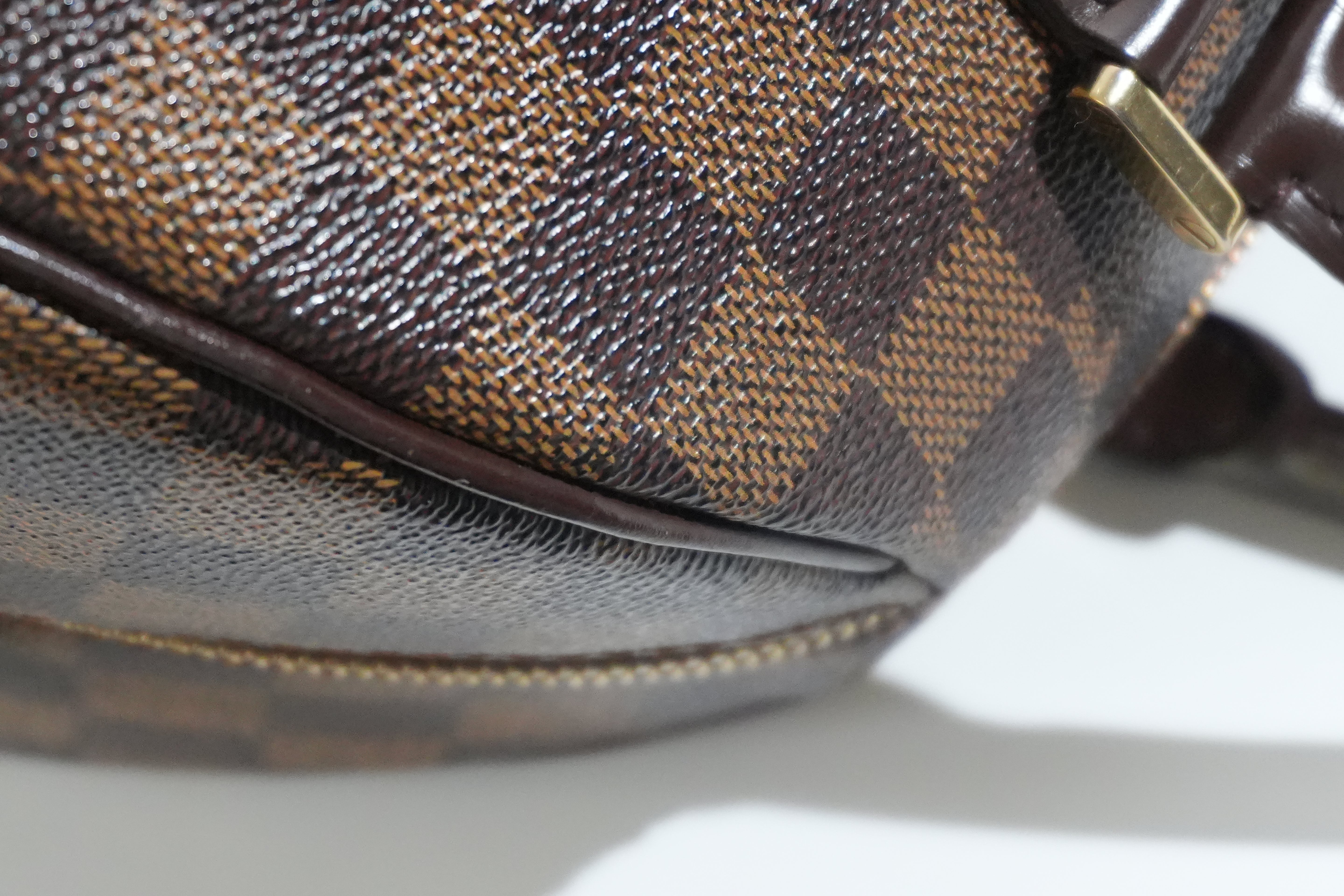 Pre-owned Louis Vuitton Damier Ebene Ribera MM Handbag