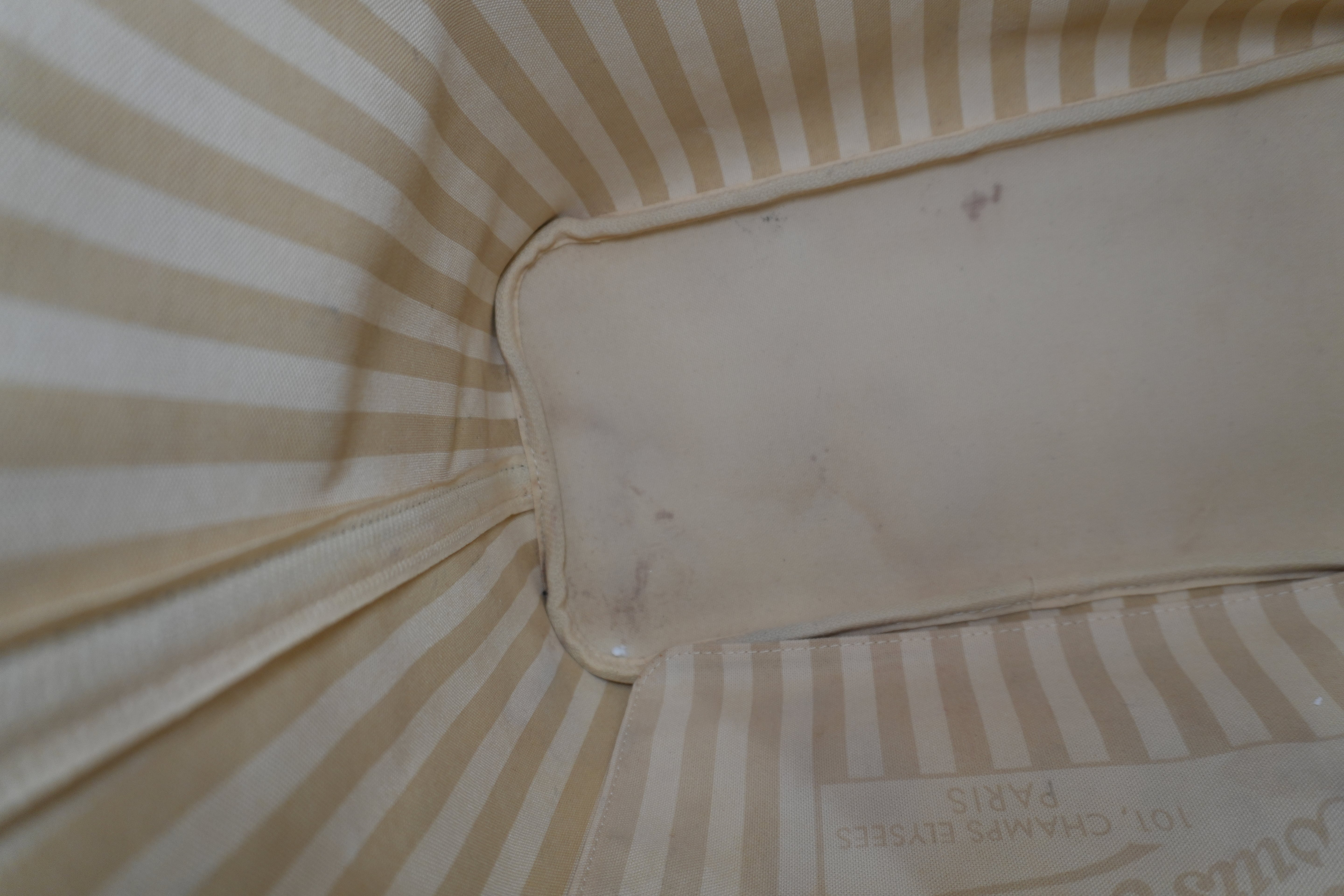 Louis Vuitton Monogram Neverfull MM Rayures Tote Bag Used