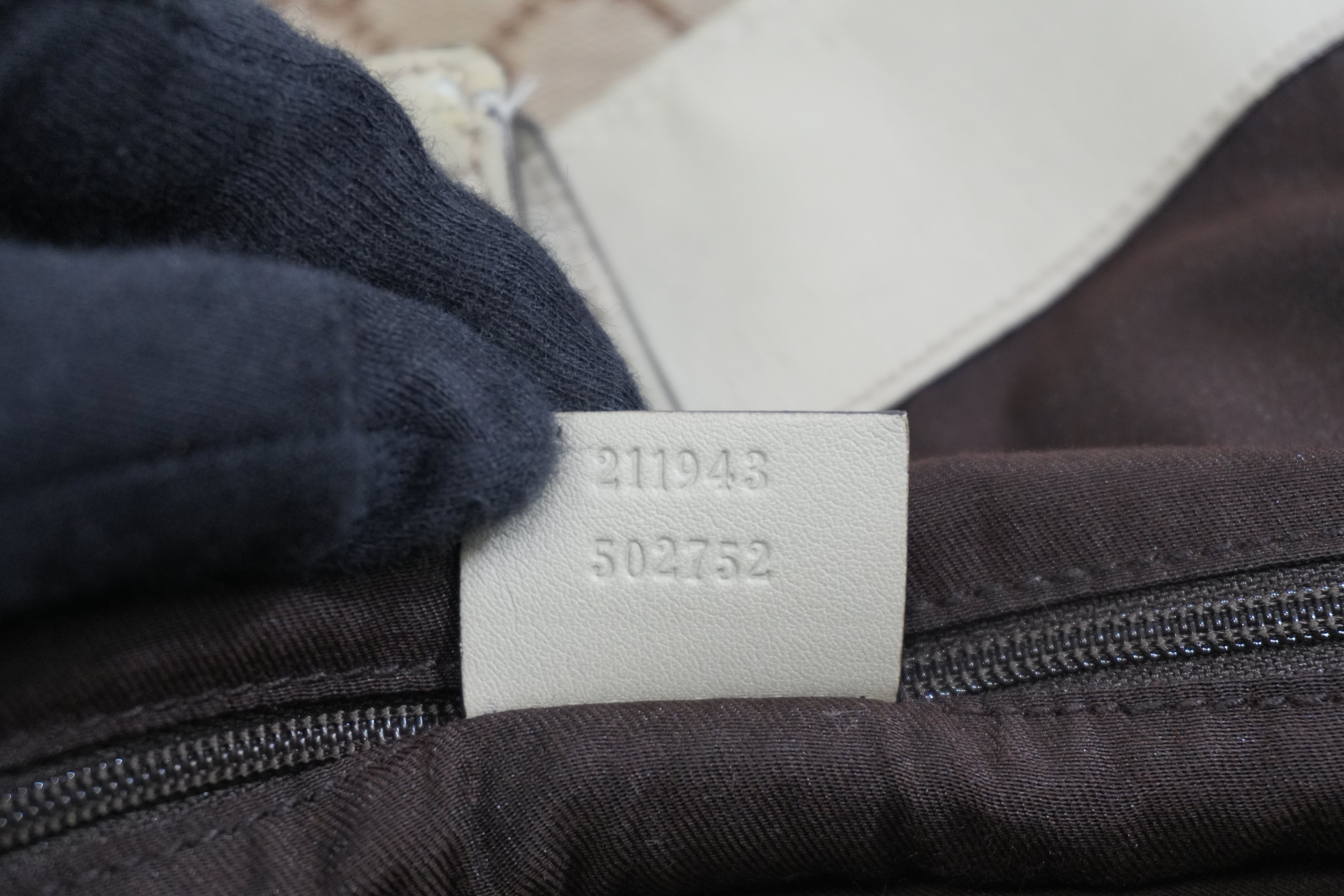 Pre-owned Gucci Sukey Tote Bag White