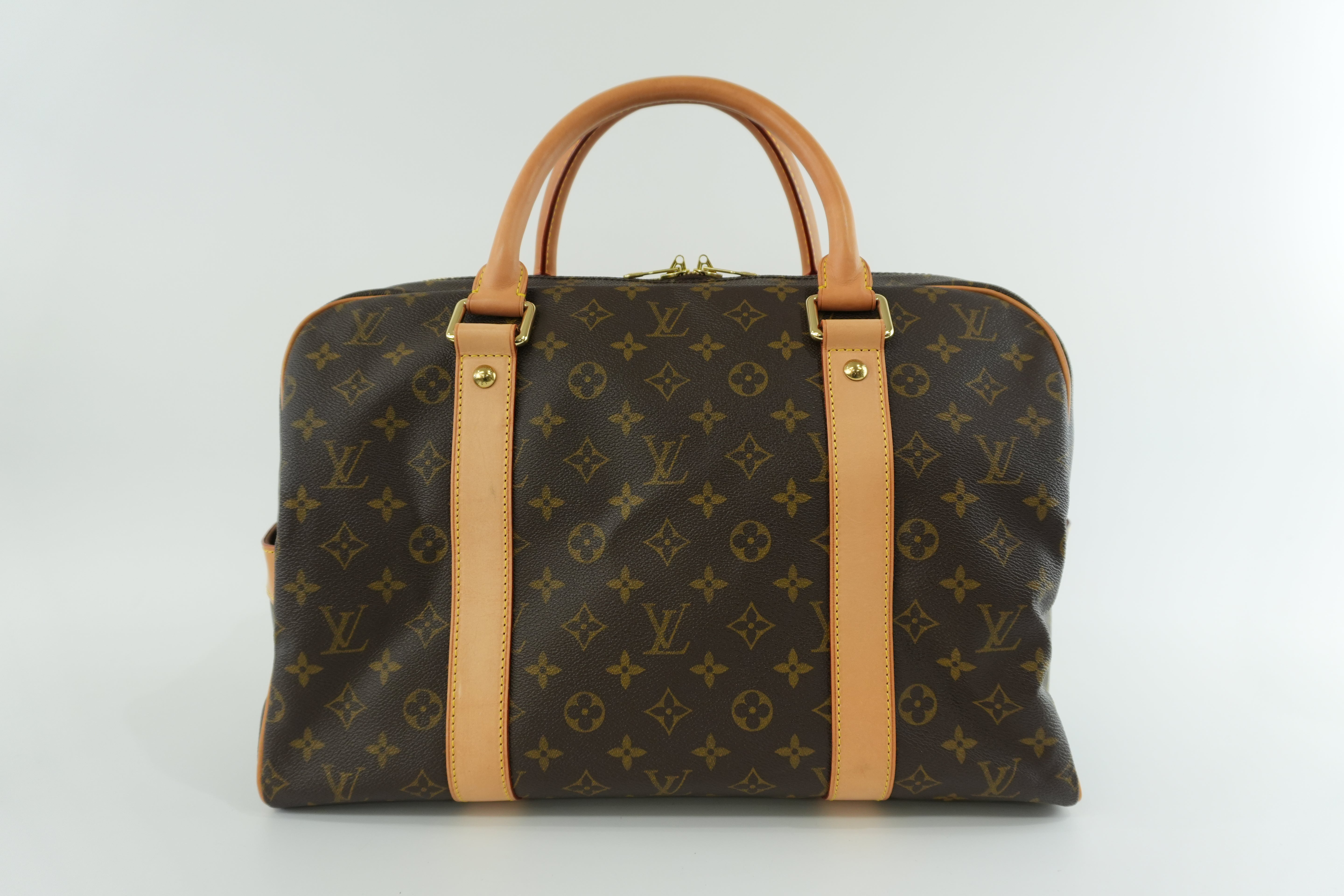 Pre-owned Louis Vuitton Monogram Carry All Travel Bag