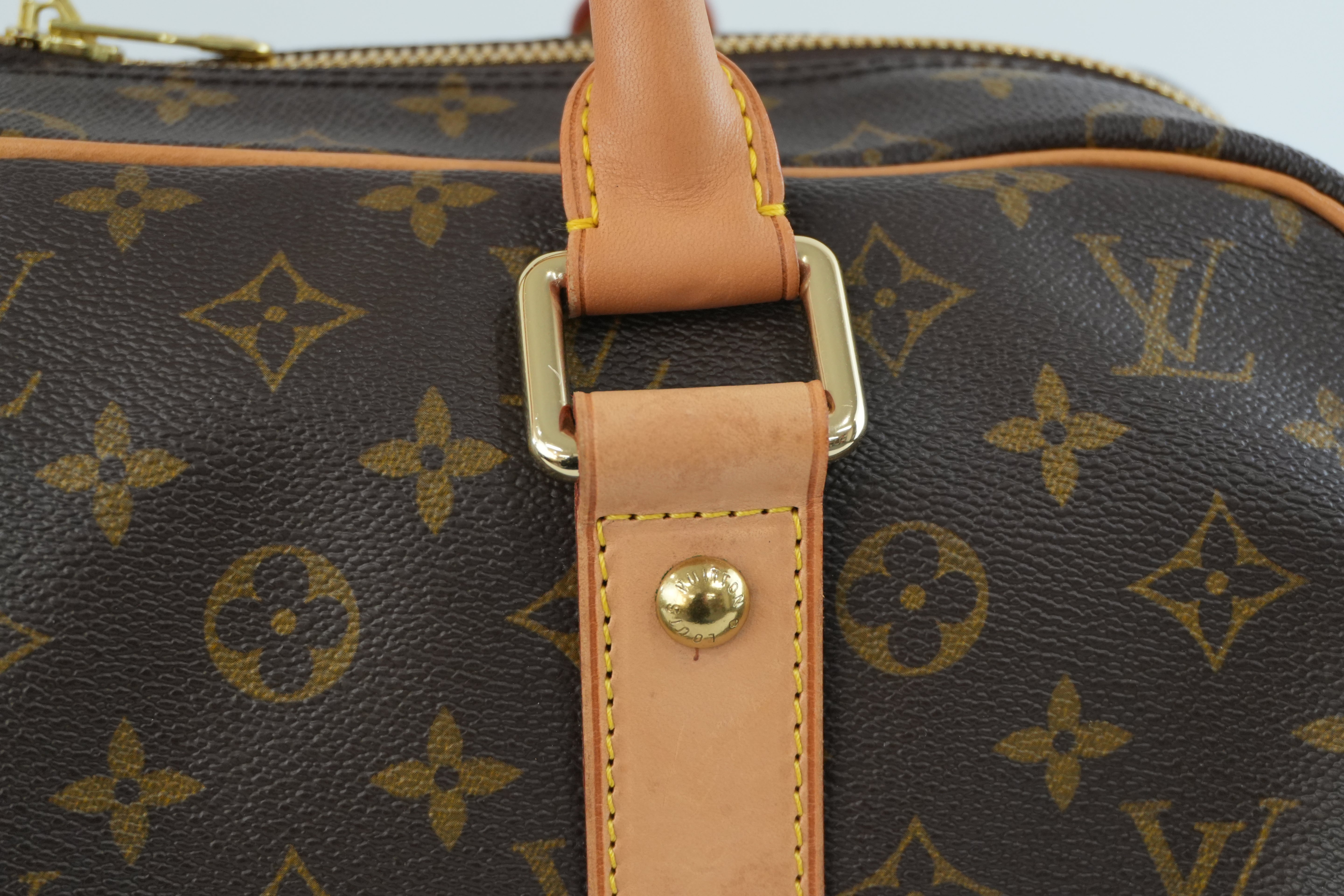 Pre-owned Louis Vuitton Monogram Carry All Travel Bag