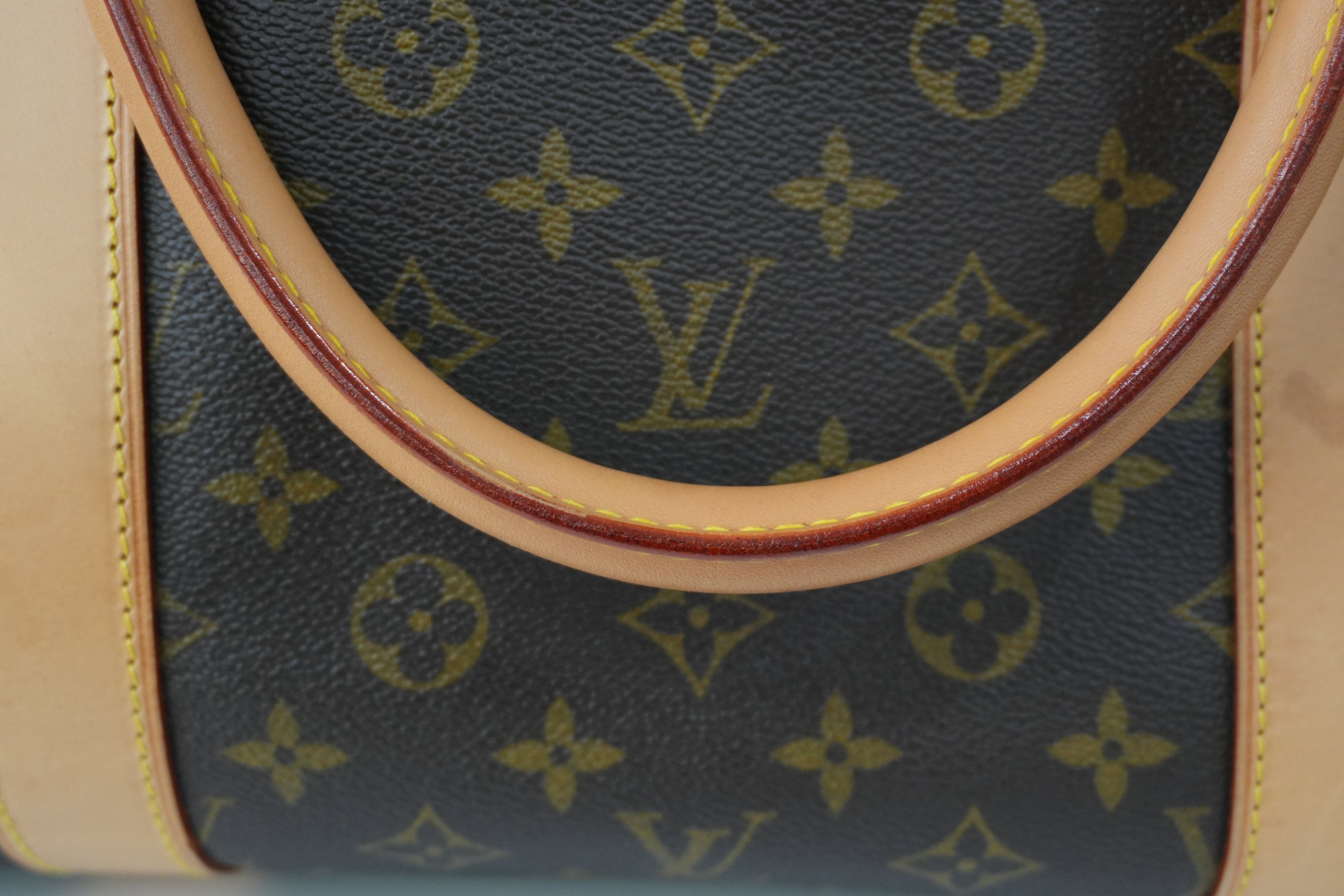 Pre-owned Louis Vuitton Monogram Carry All Travel Bag