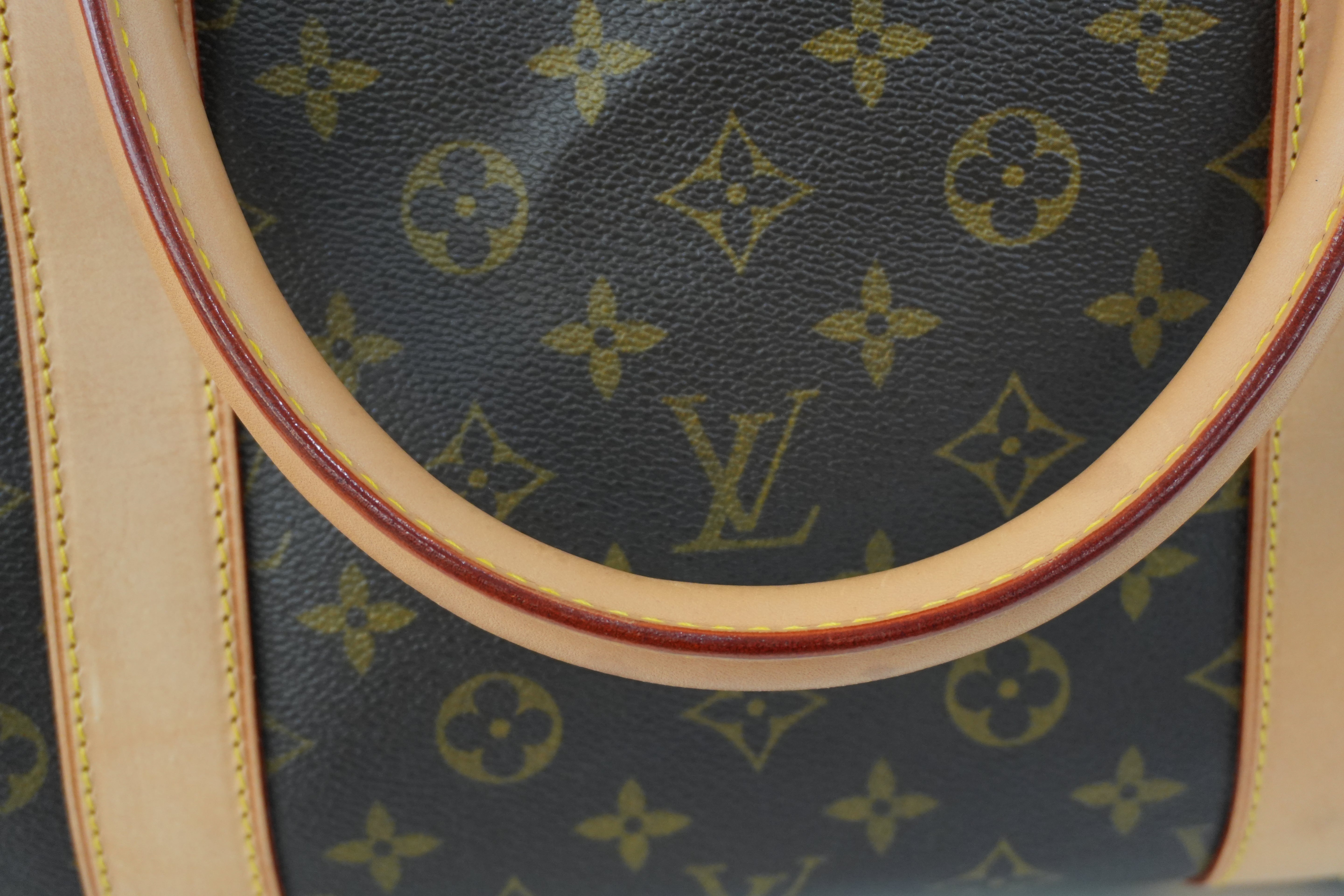 Pre-owned Louis Vuitton Monogram Carry All Travel Bag