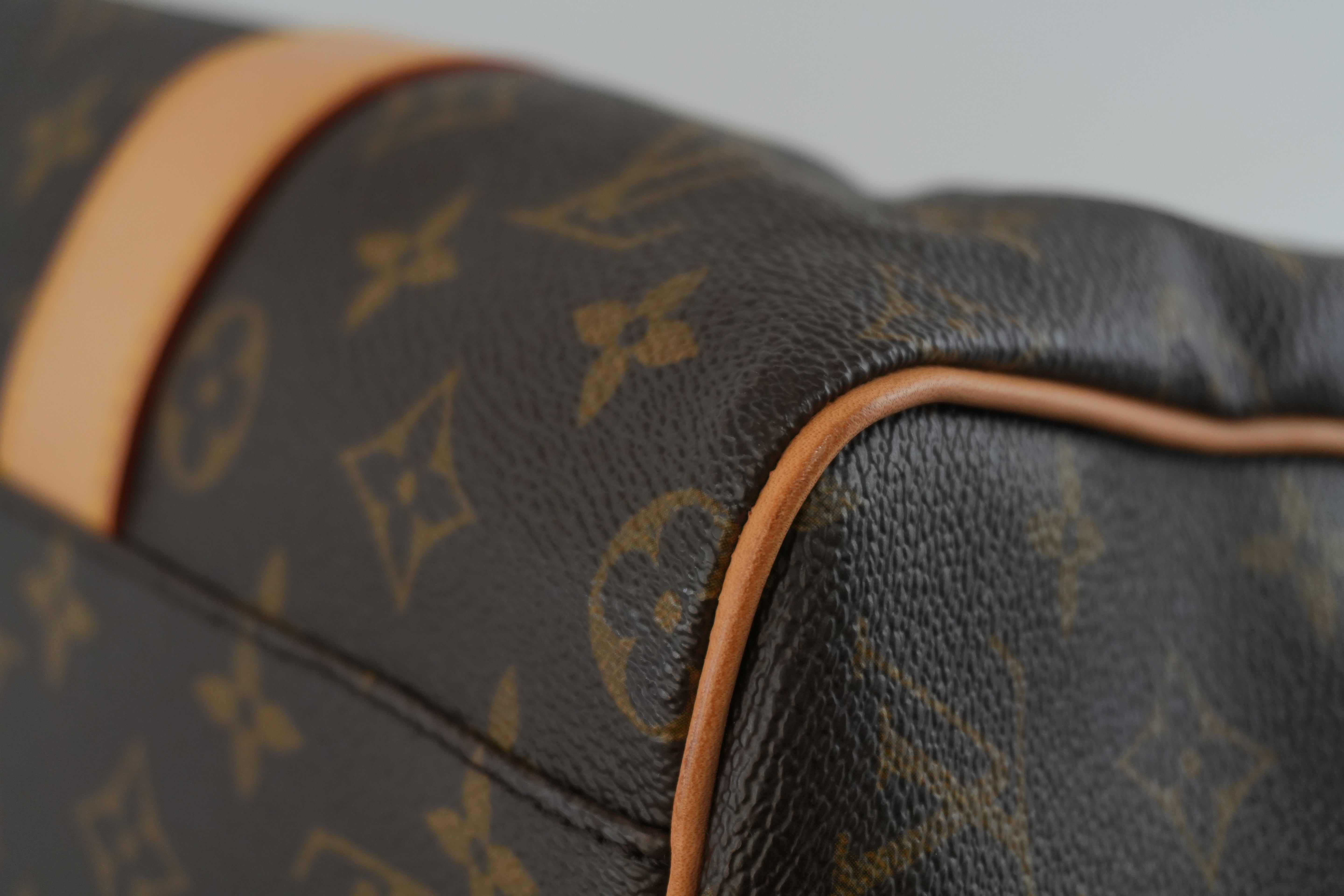 Pre-owned Louis Vuitton Monogram Carry All Travel Bag