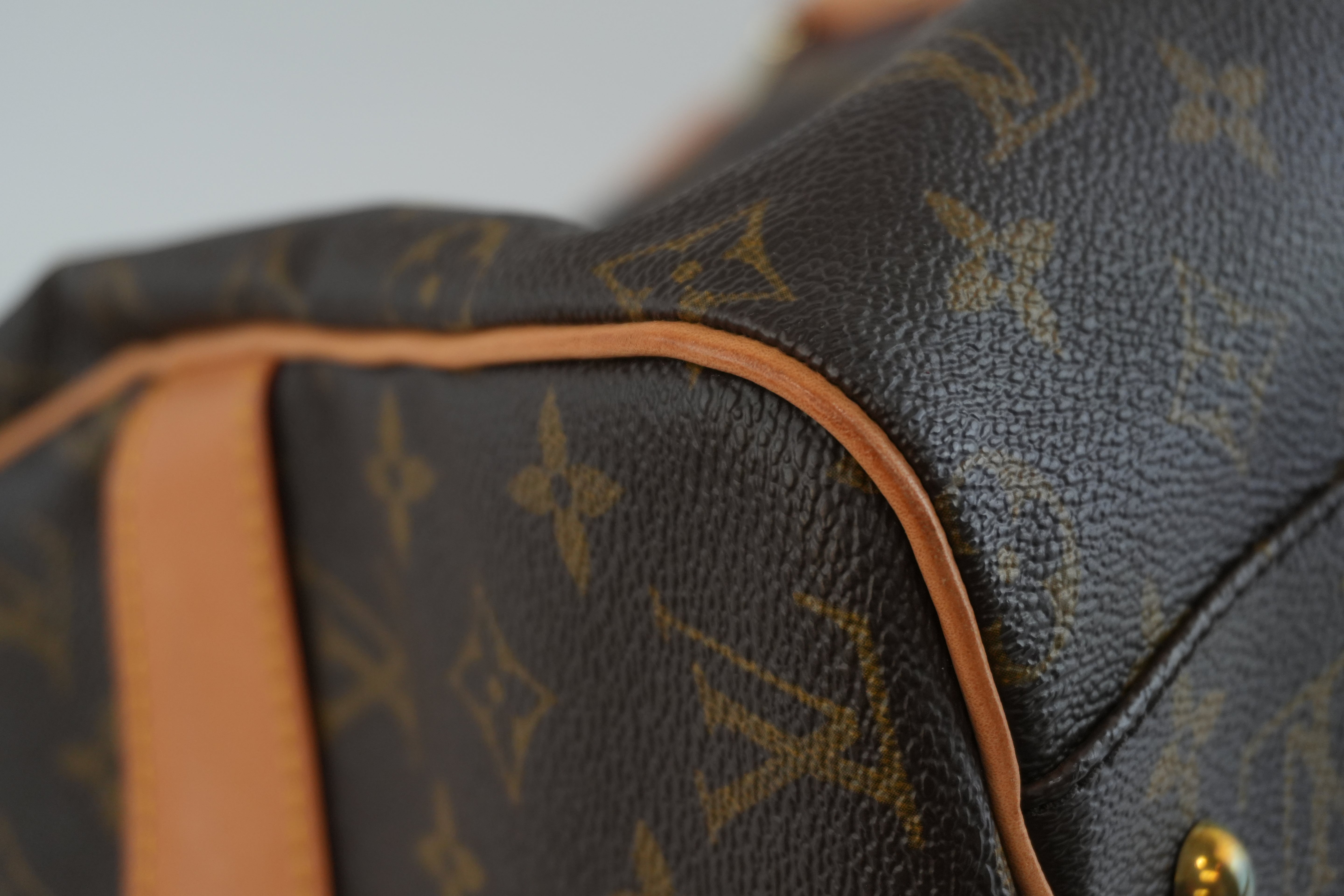 Pre-owned Louis Vuitton Monogram Carry All Travel Bag