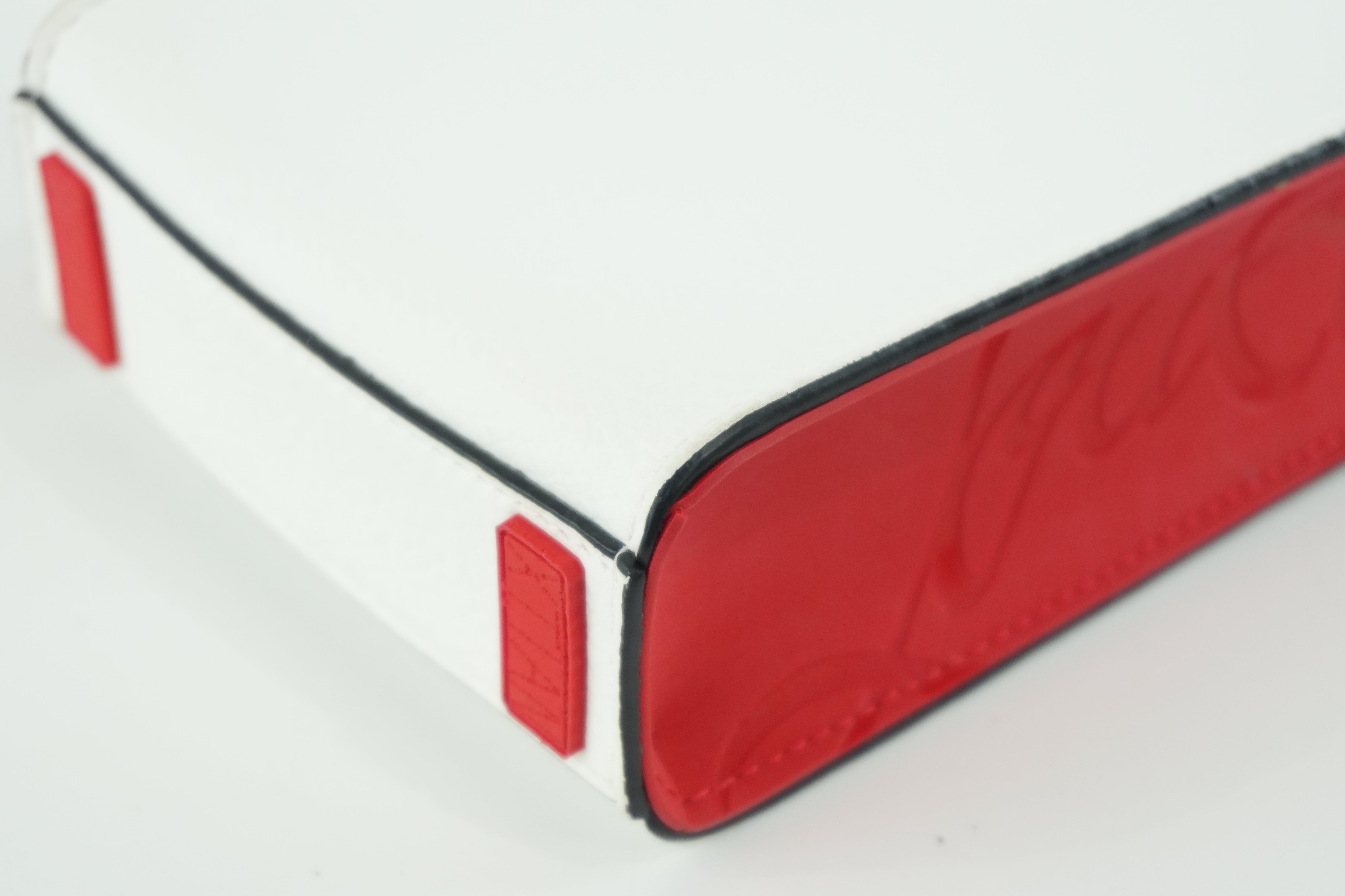 Christian Louboutin Two Way Shoulder Bag White Used