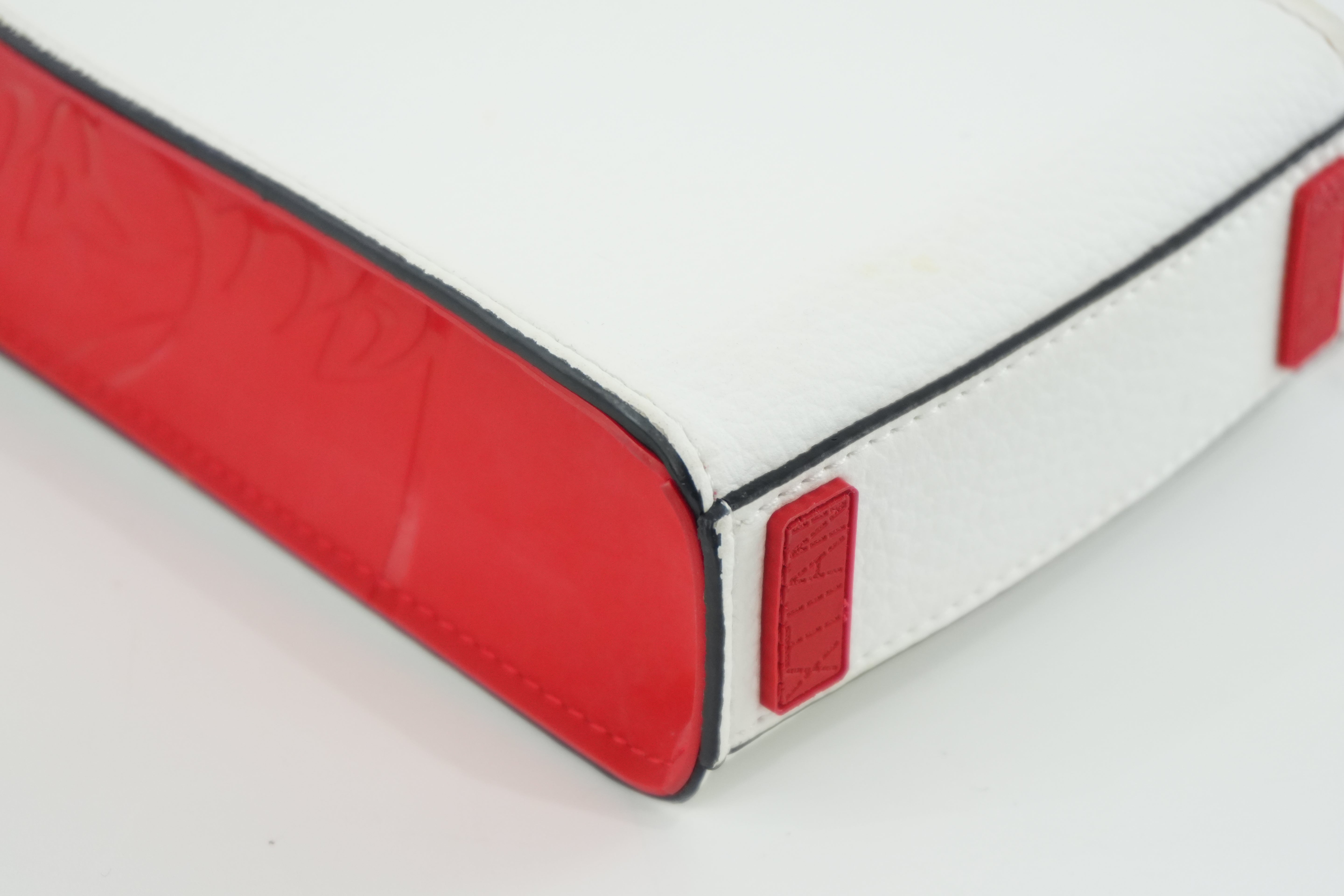 Christian Louboutin Two Way Shoulder Bag White Used