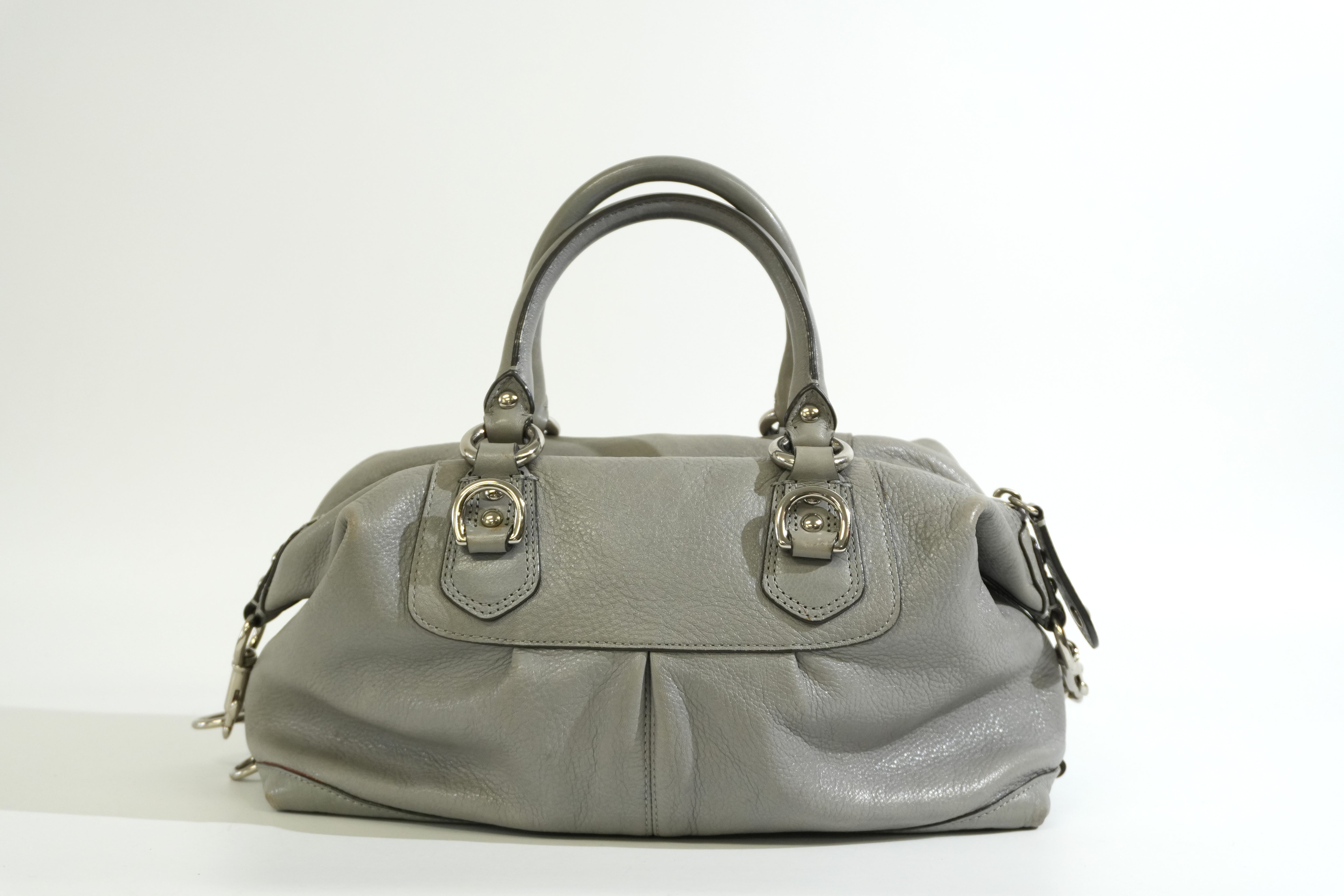 Pre-owned Coach Handbag Gray