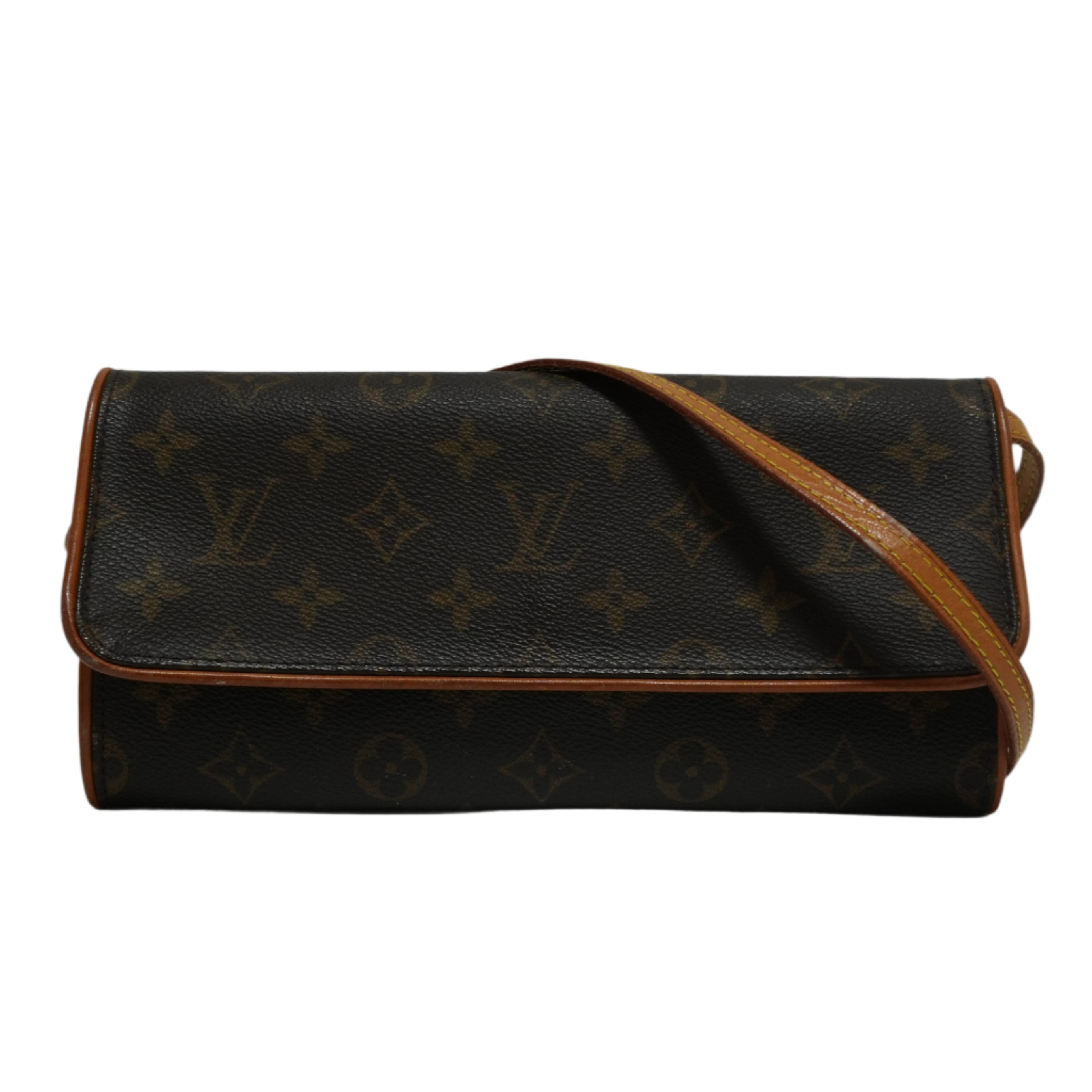 Louis Vuitton Monogram Twin Pochette GM Shoulder Bag Used