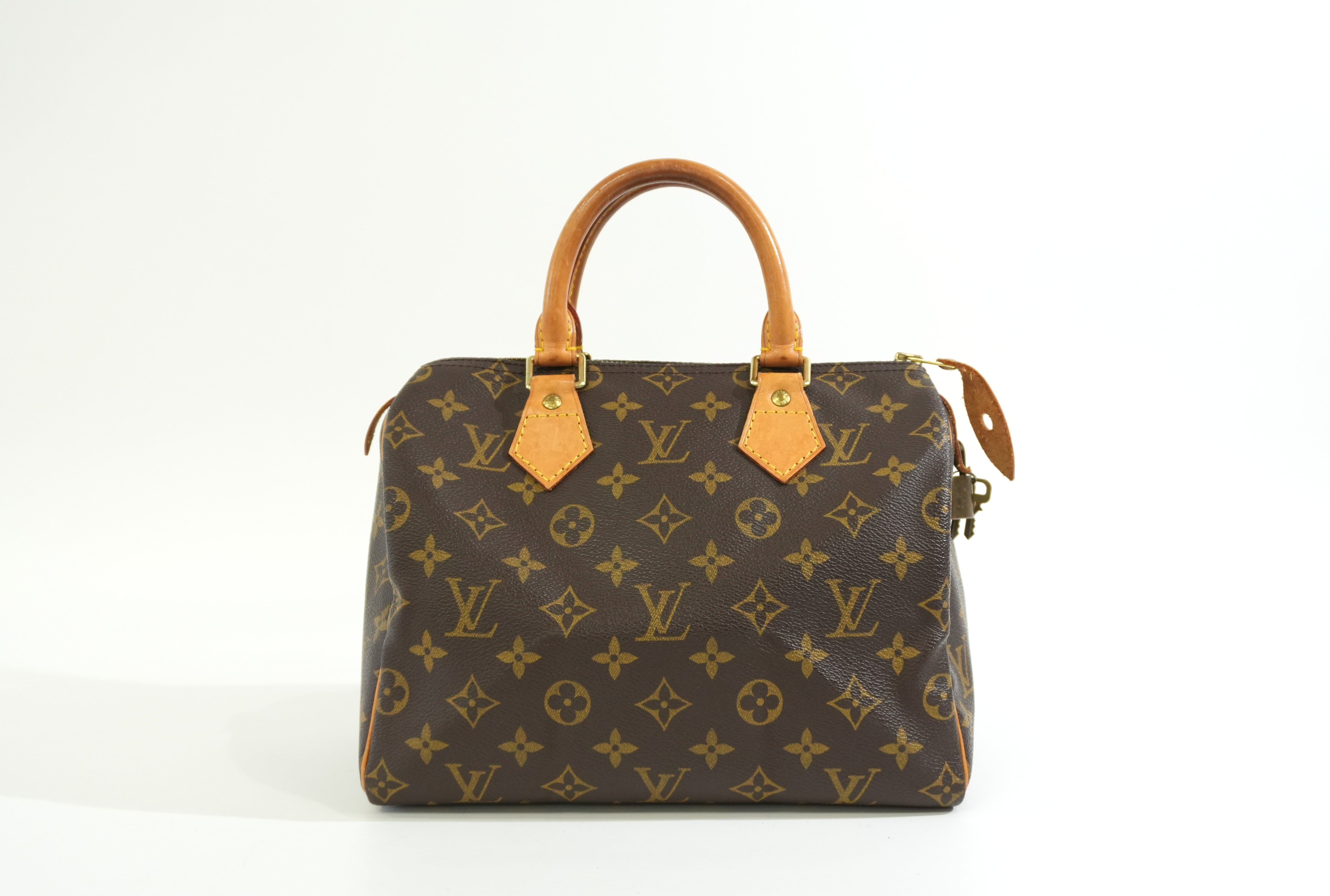 Pre-owned Louis Vuitton Monogram Speedy 25 Handbag