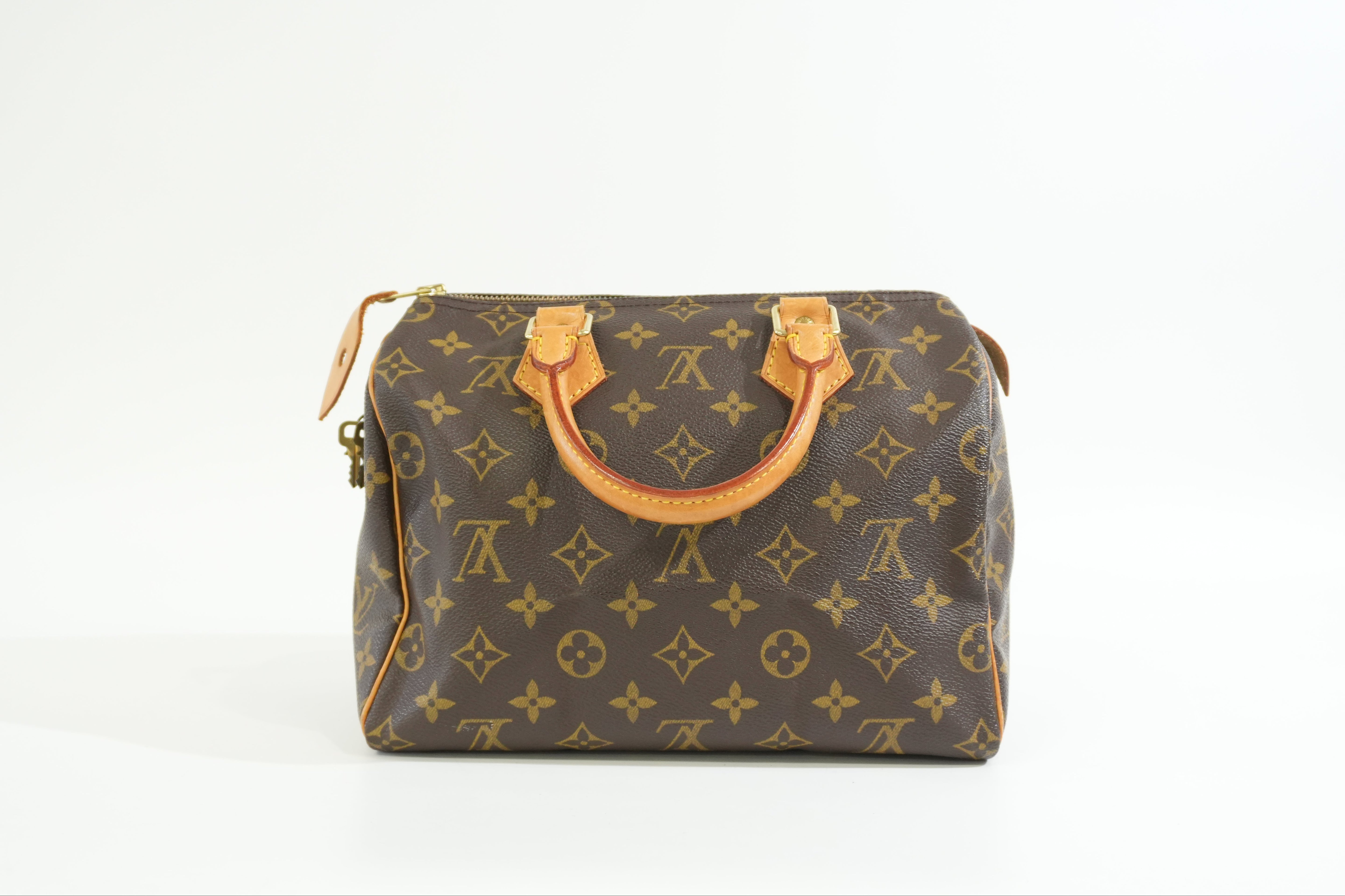 Pre-owned Louis Vuitton Monogram Speedy 25 Handbag