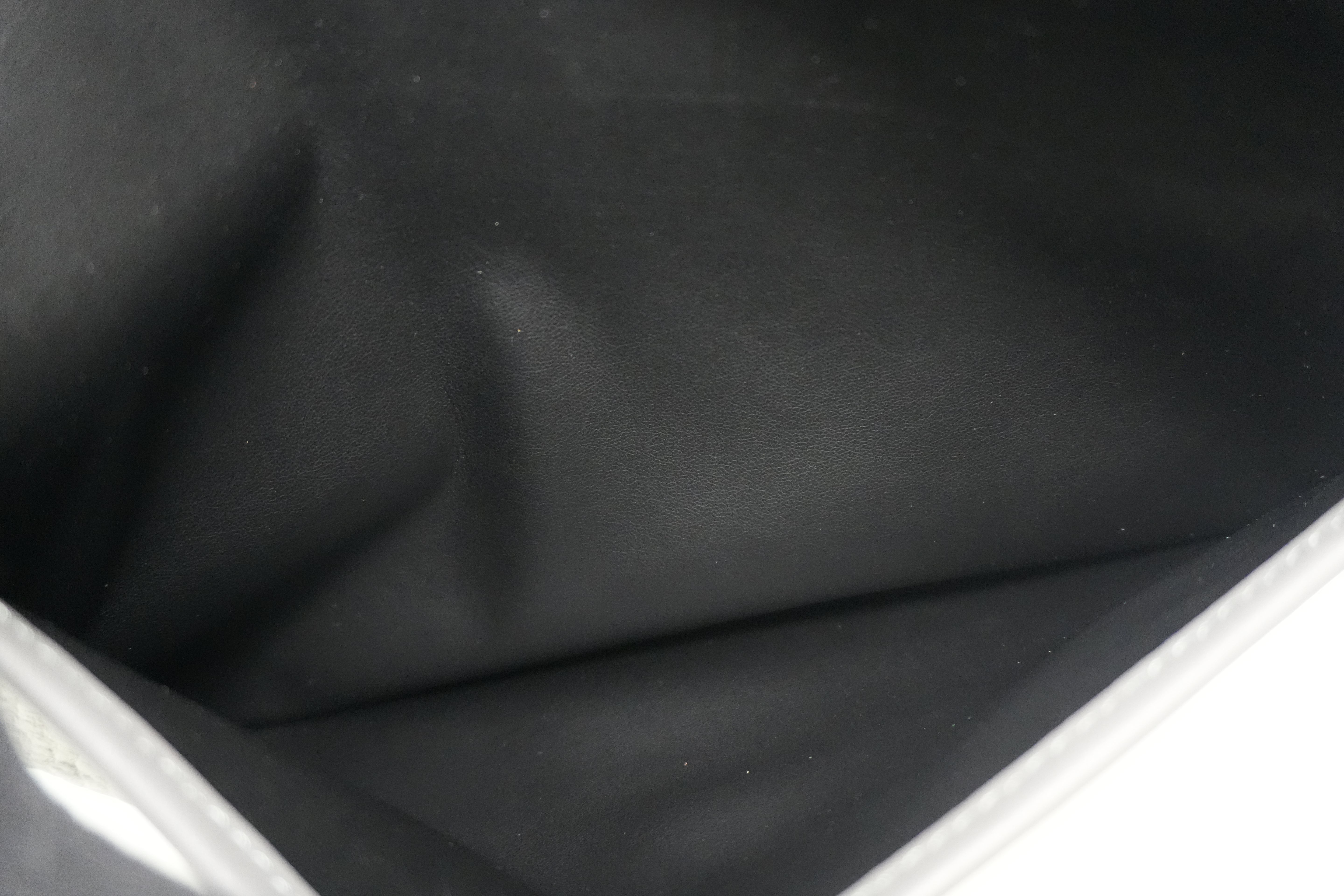 MCM Two Way Tote Bag Gray Used